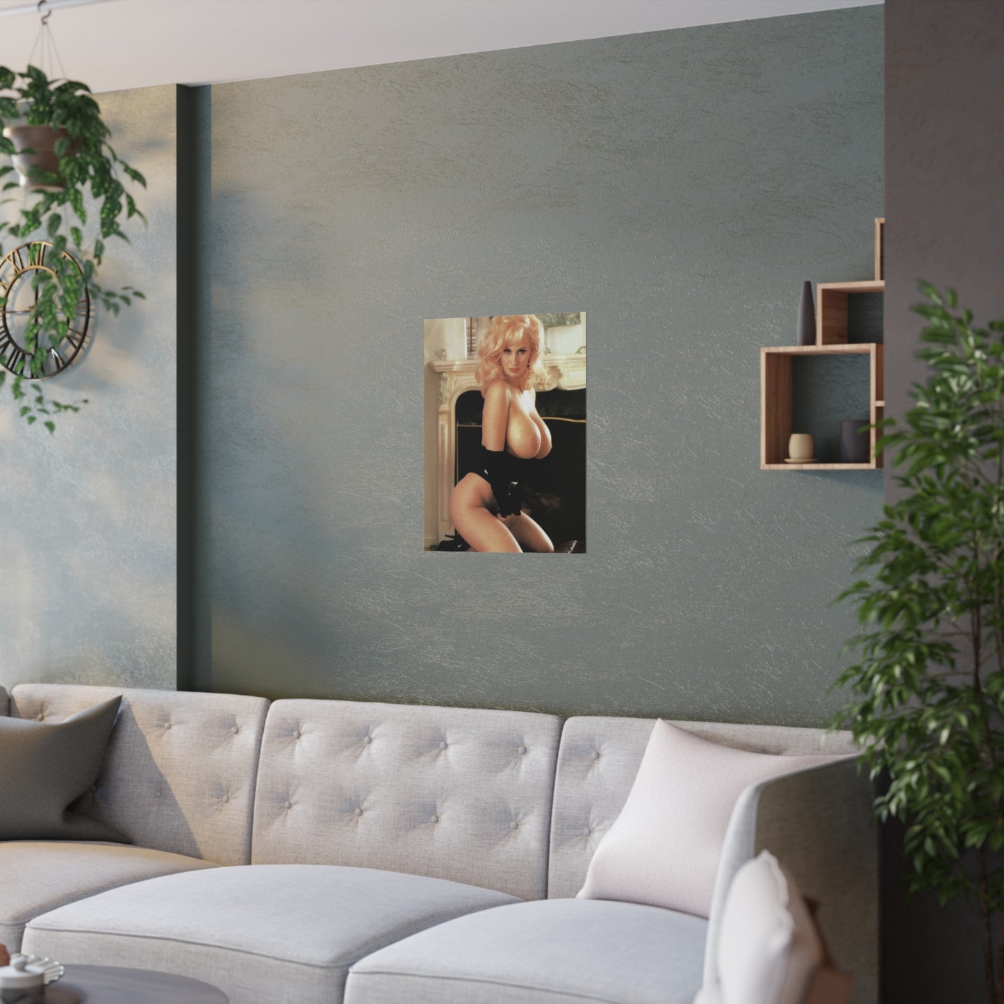 Satin Posters (210gsm) Retro Star Marilyn Melons