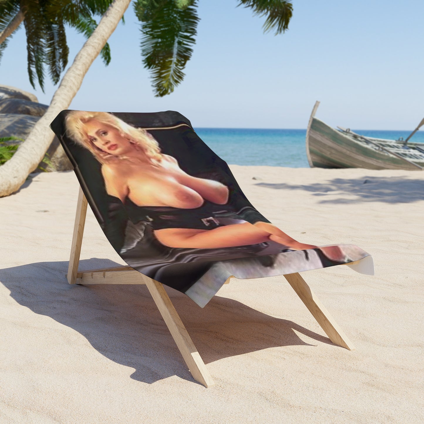 Beach Towel Retro Porn Star Marilyn Melons