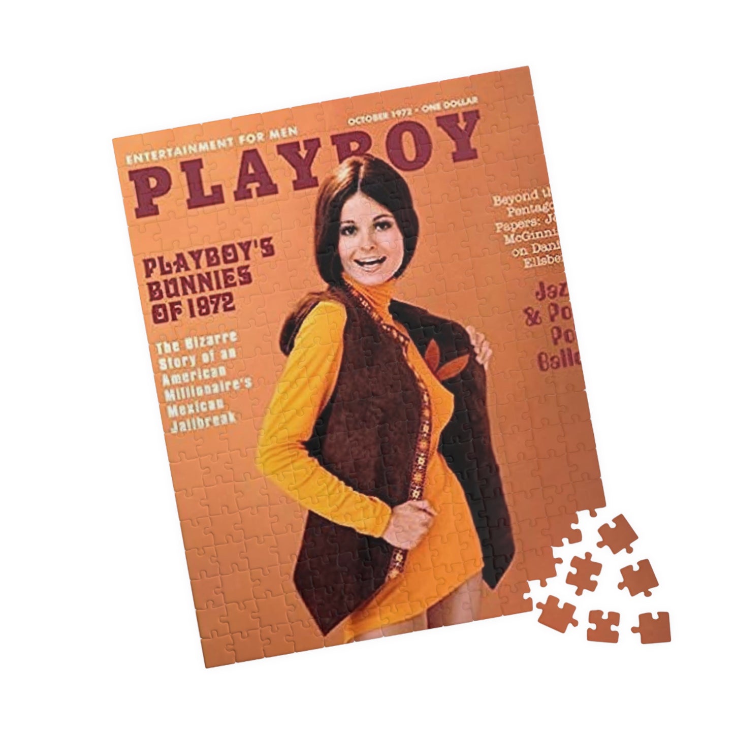 Puzzle (110, 252, 500, 1014-piece) Playboy Cover October 1972