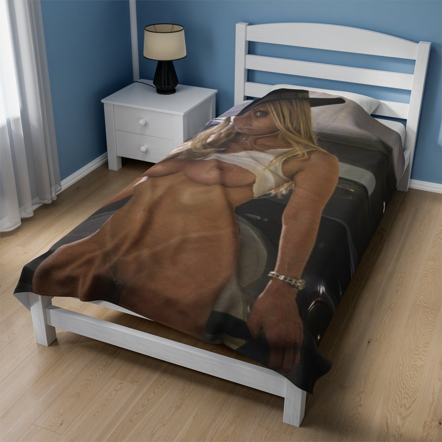 Velveteen Plush Blanket Pornstar Jenna Jameson Nude