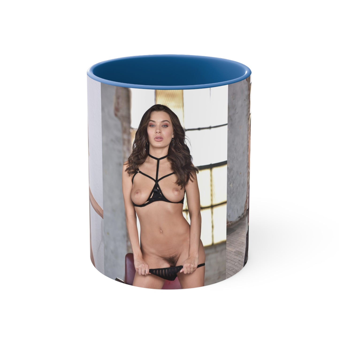 Accent Coffee Mug, 11oz Lana Rhoades Nude