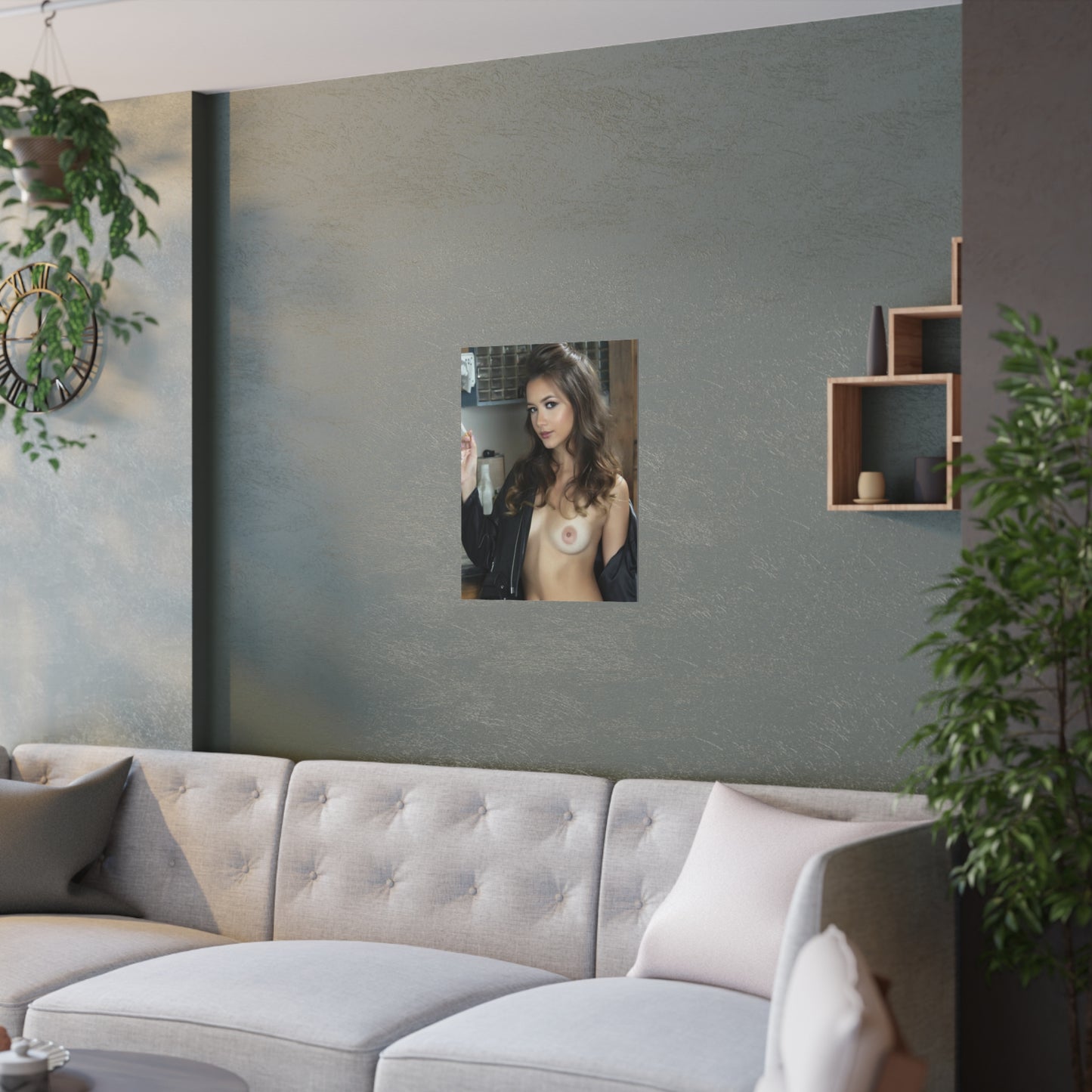 Satin Posters (210gsm) Penthouse Pet January 2018 Alex de la Flor