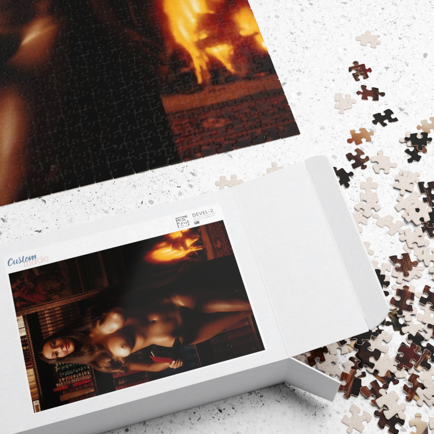 Puzzle (110, 252, 500, 1014-piece) Playboy Playmate January 1972 Marilyn Cole
