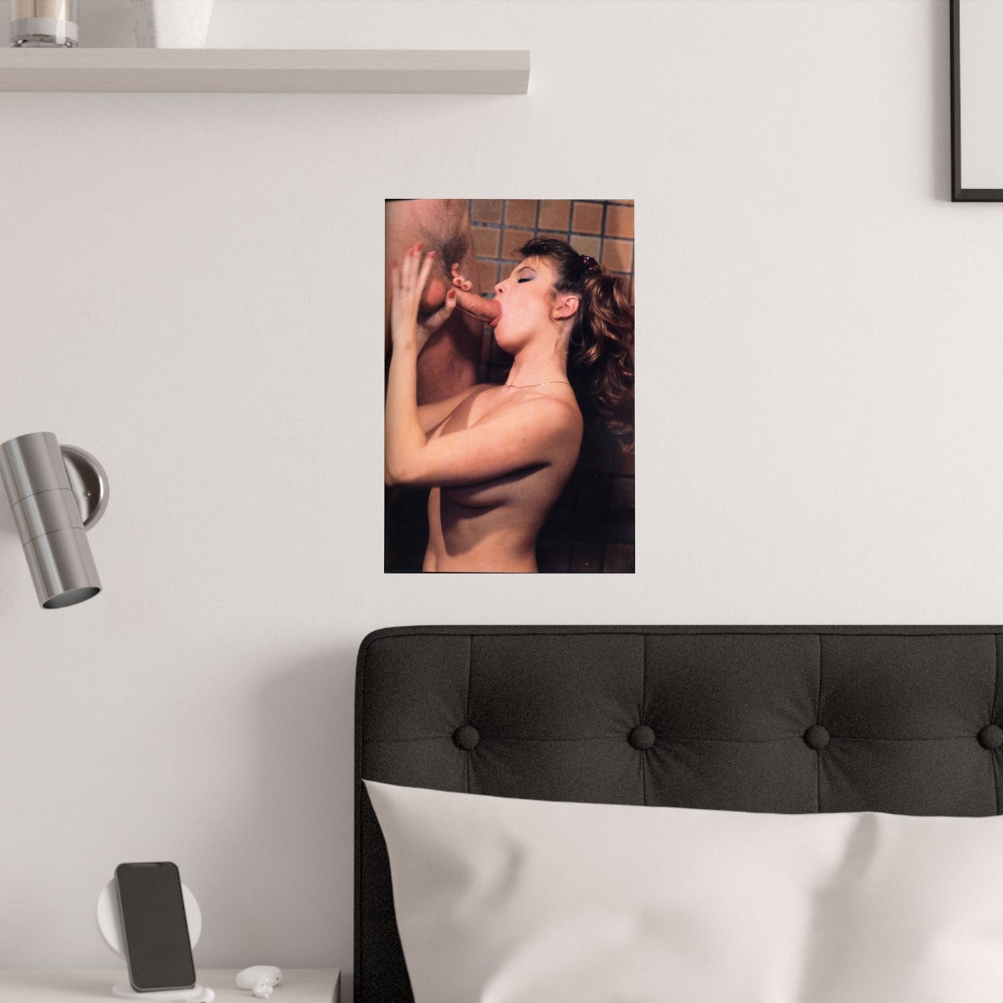 Satin Posters (210gsm) Traci Lords Nude Retro Pornstar Sex