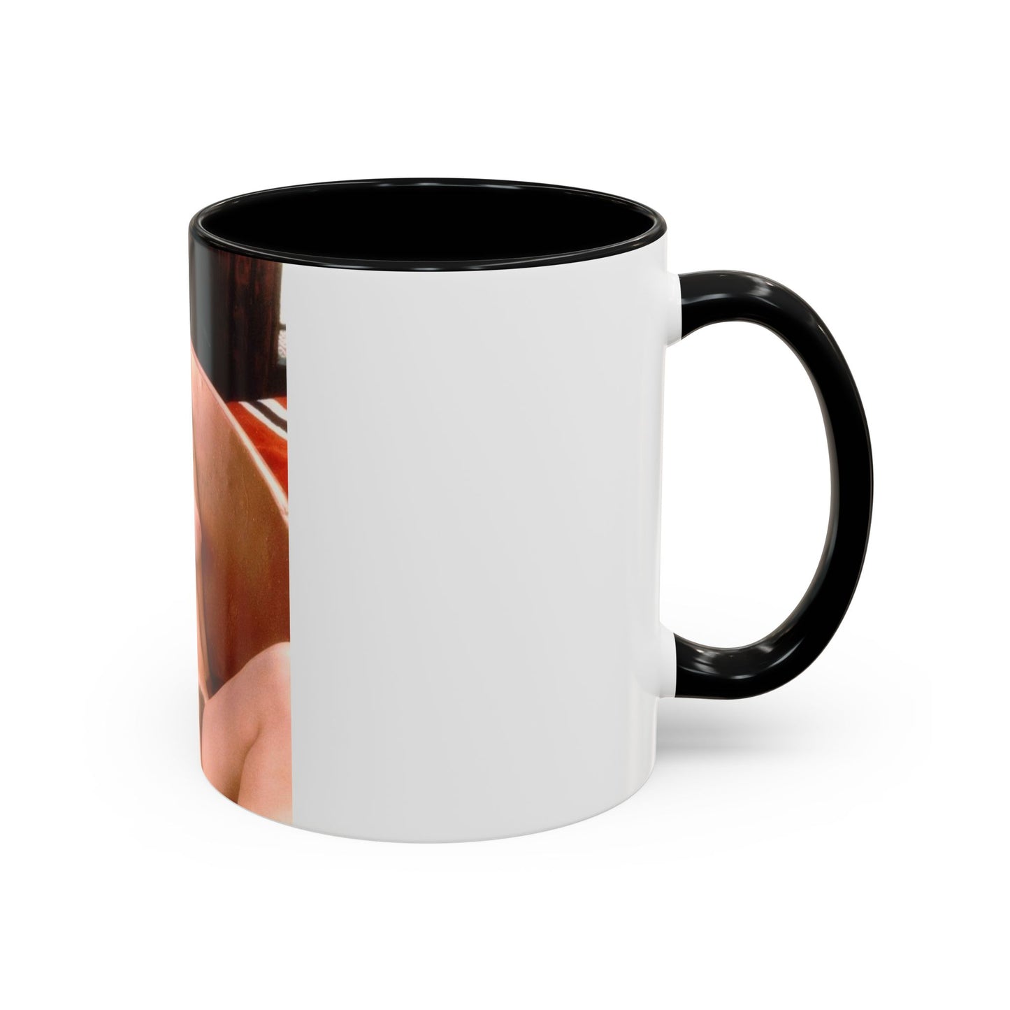 Accent Coffee Mug (11, 15oz) Retro Porn Star Traci Lords Nude