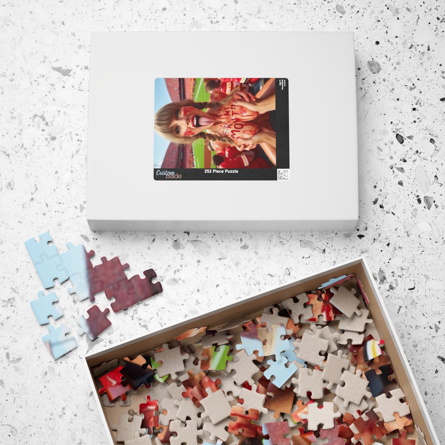 Puzzle (110, 252, 520, 1014-piece) Taylor Swift AI Nudes
