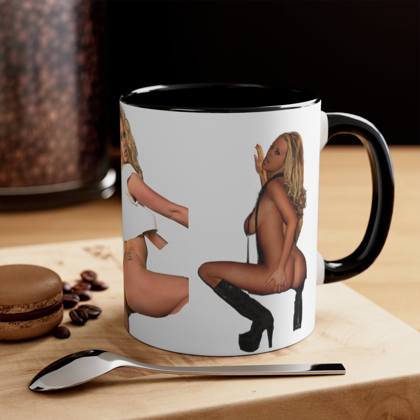 Accent Coffee Mug, 11oz Pornstar Jenna Jameson Nude