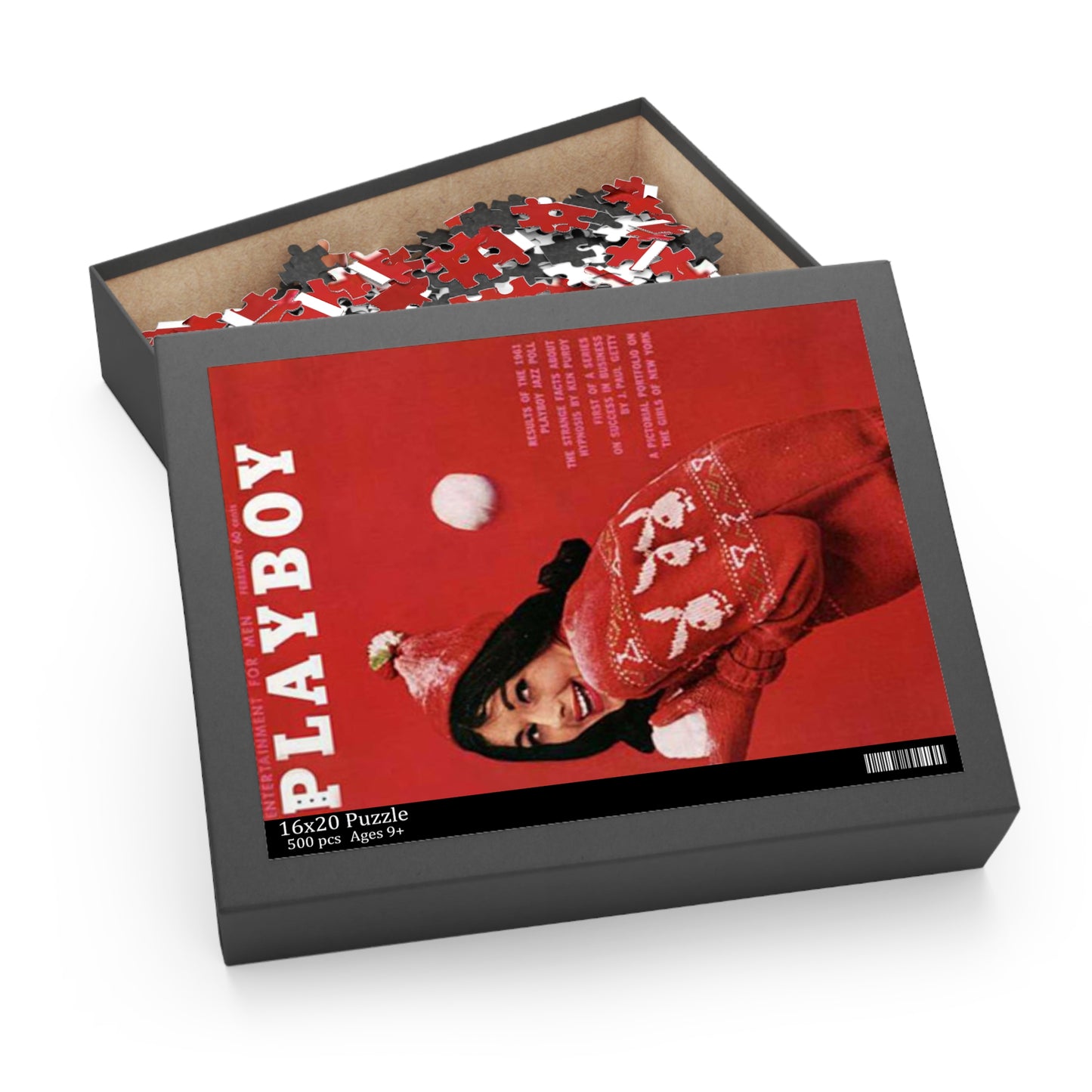 Puzzle (120, 252, 500-Piece) Playboy Cover February 1961