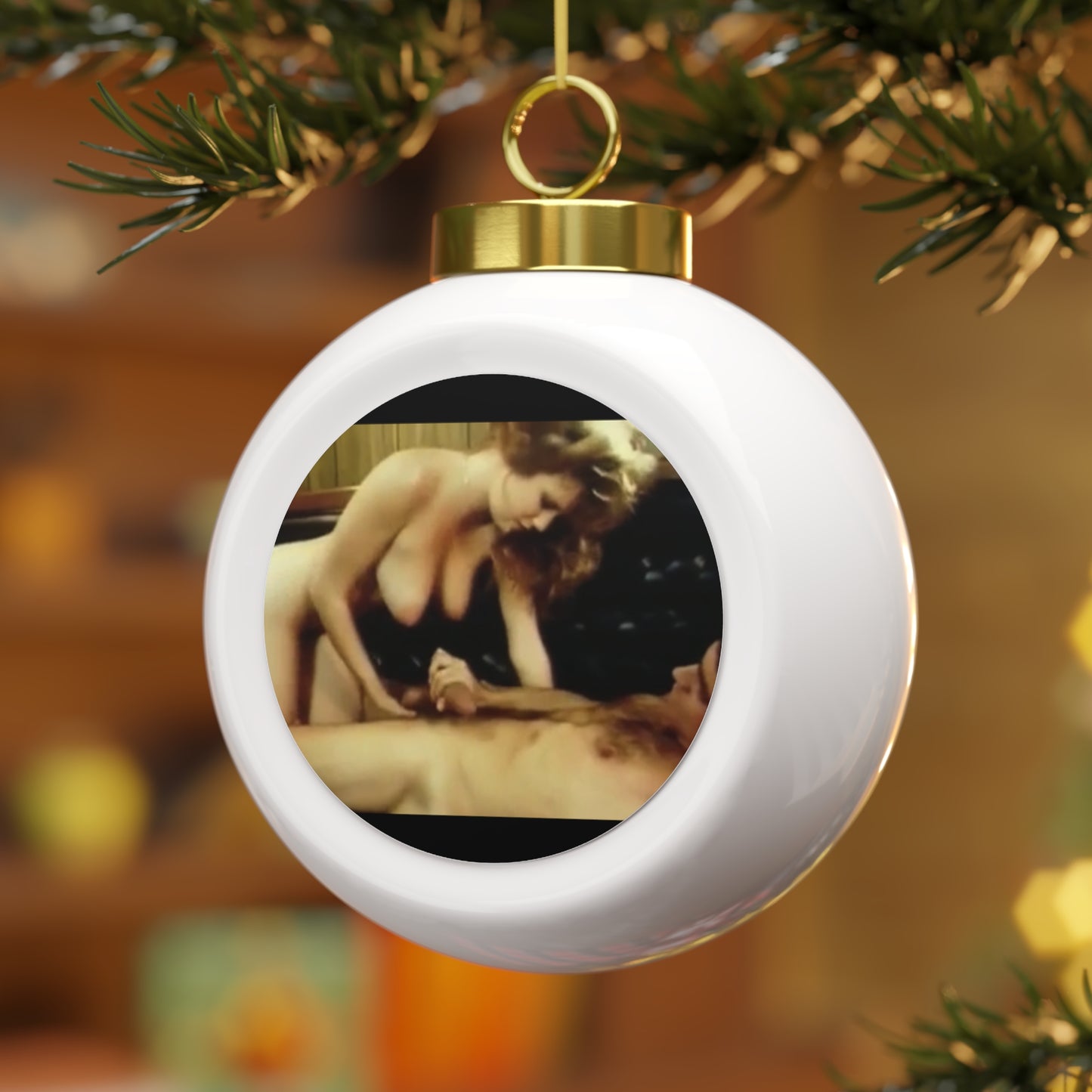 Christmas Ball Ornament Traci Lords Nude