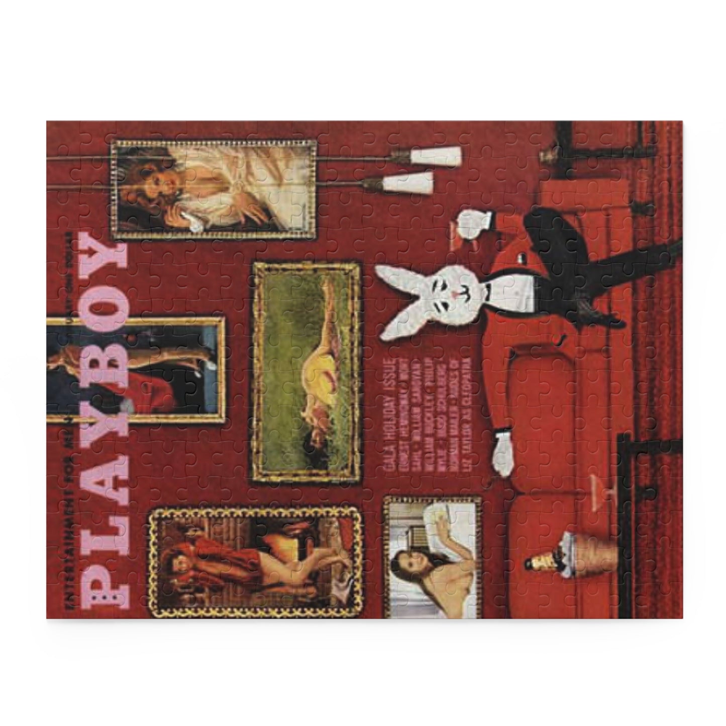 Puzzle (120, 252, 500-Piece) Playboy Cover January 1963