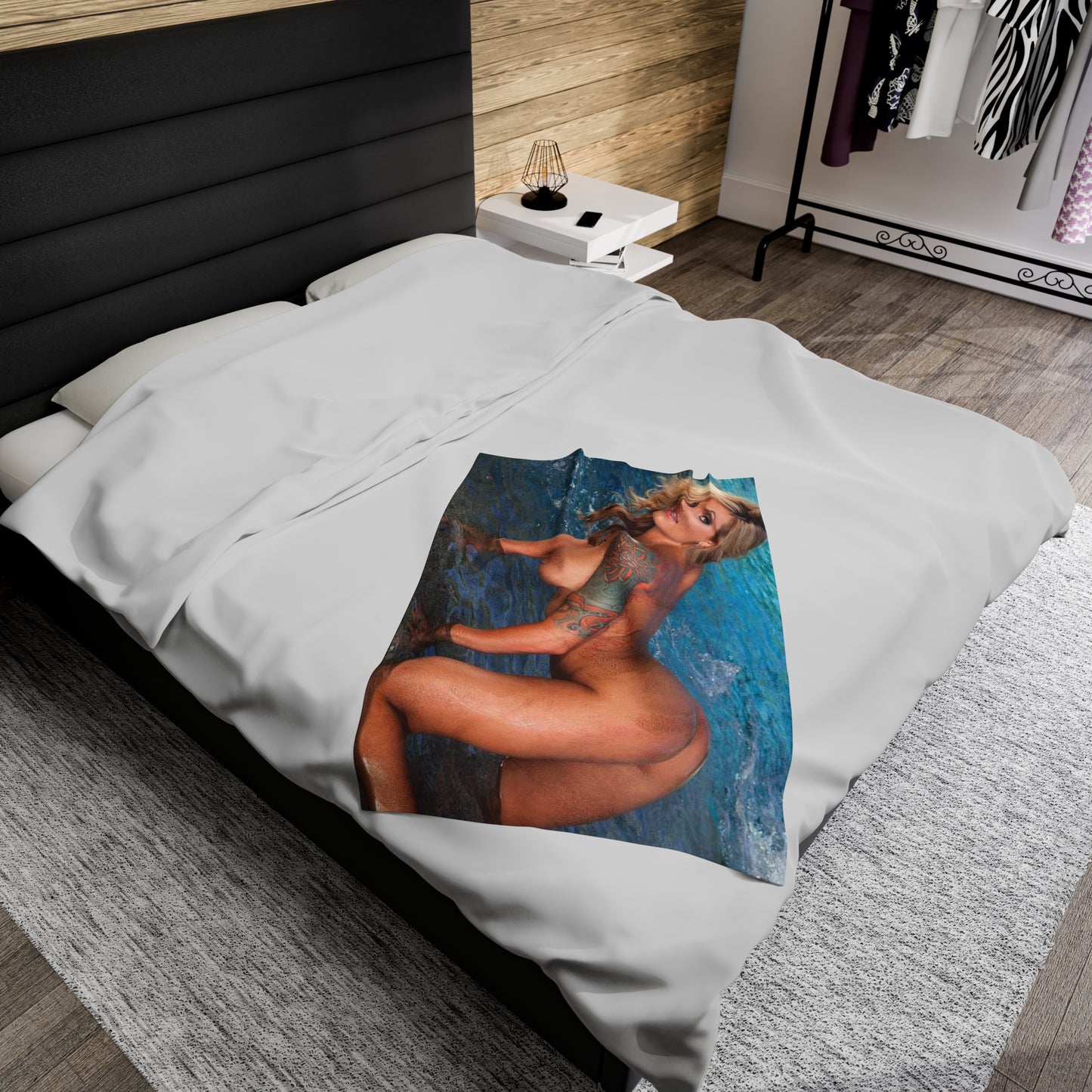 Velveteen Plush Blanket Pornstar Teagan Presley Nude