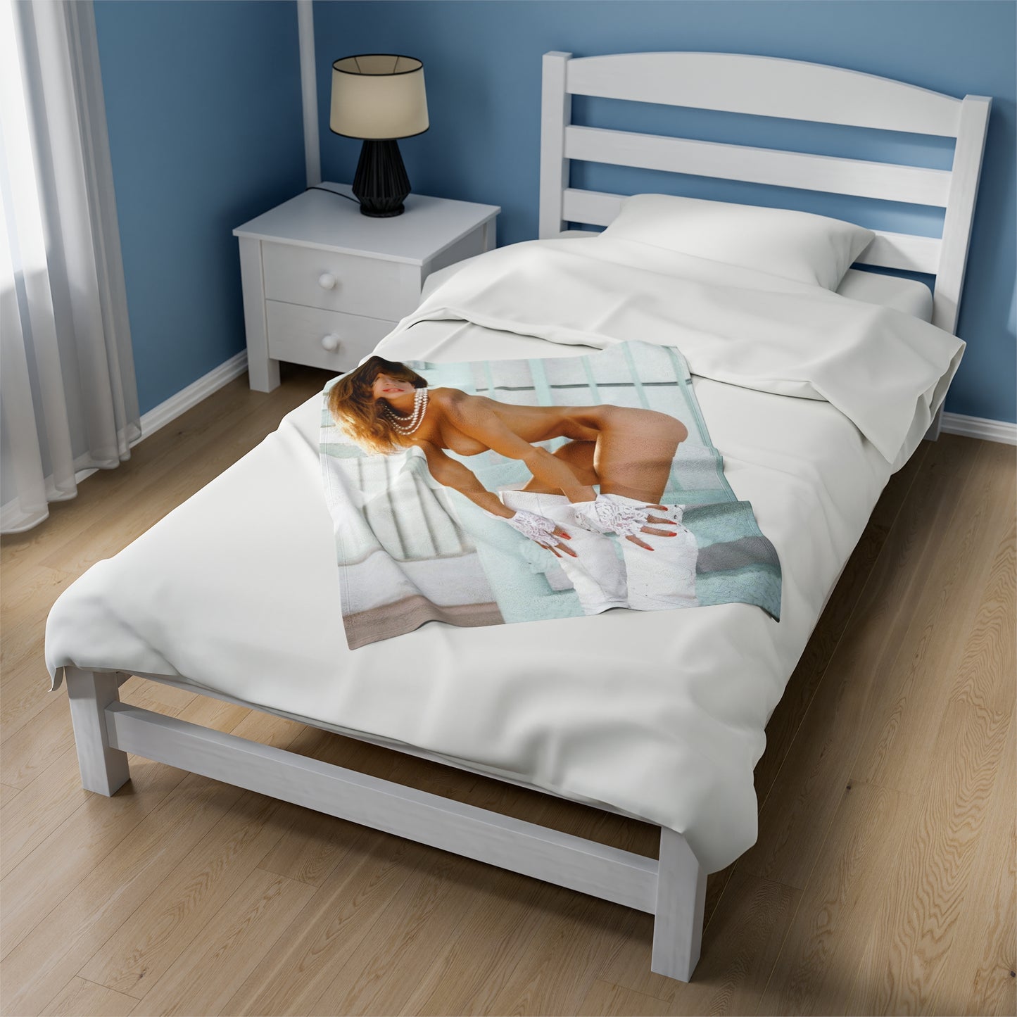 Velveteen Plush Blanket Pornstar Racquel Darrian Nude