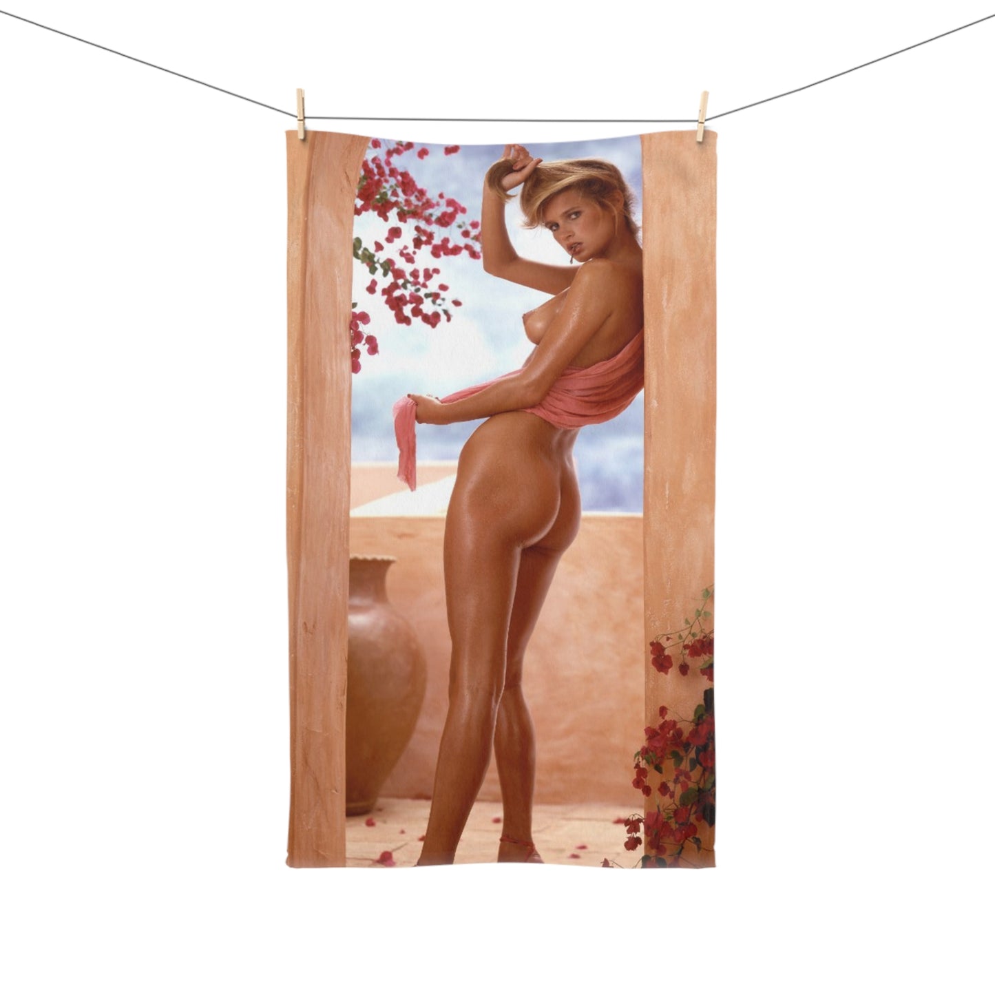 Hand Towel Playboy Playmate July 1980 Teri Peterson