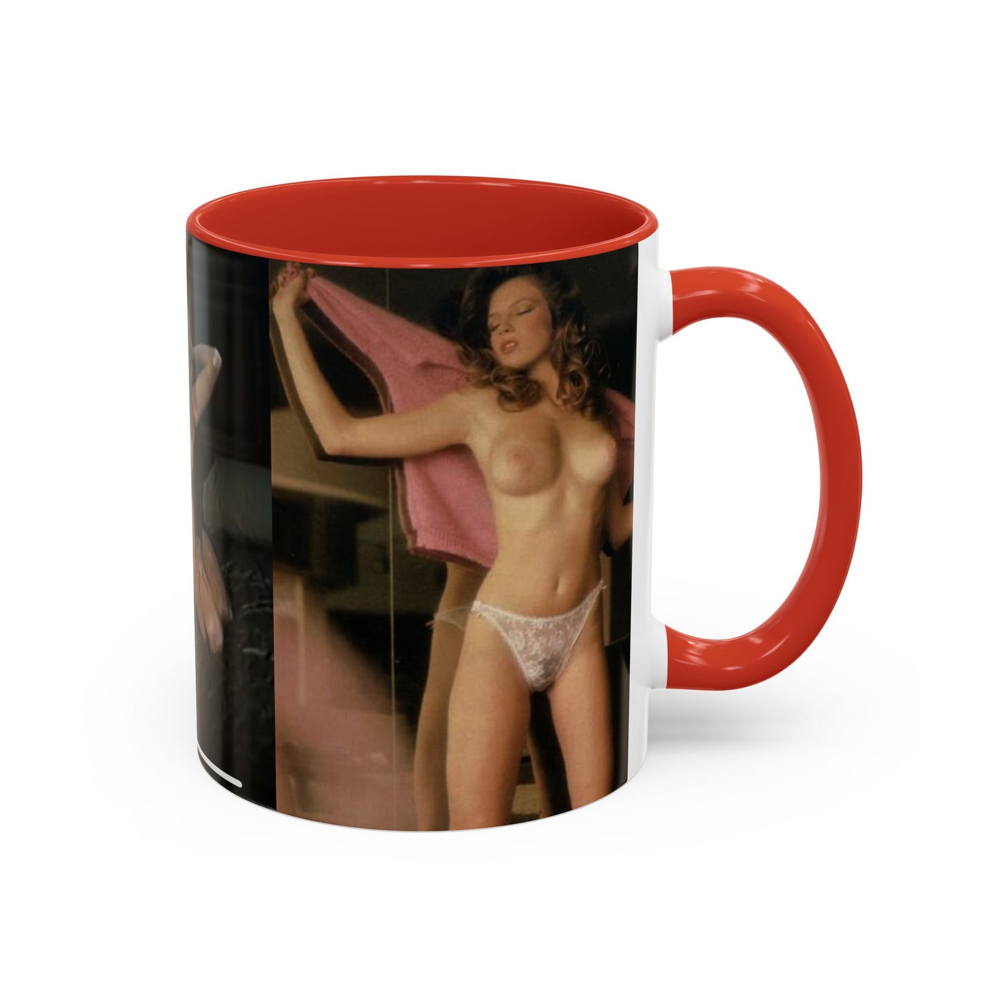 Accent Coffee Mug (11, 15oz) Traci Lords Nude