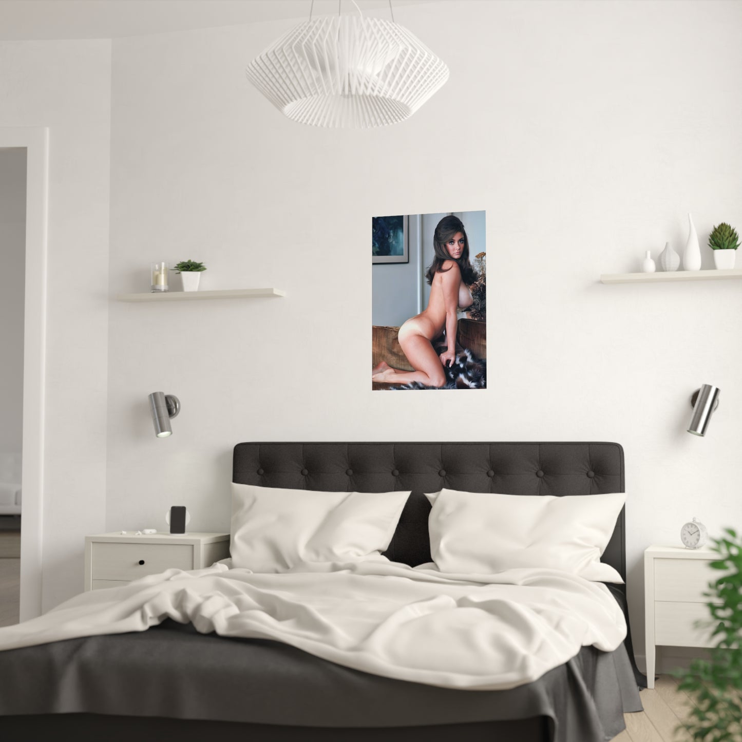 Satin Posters (210gsm) Playboy Playmate Cynthia Myers nude