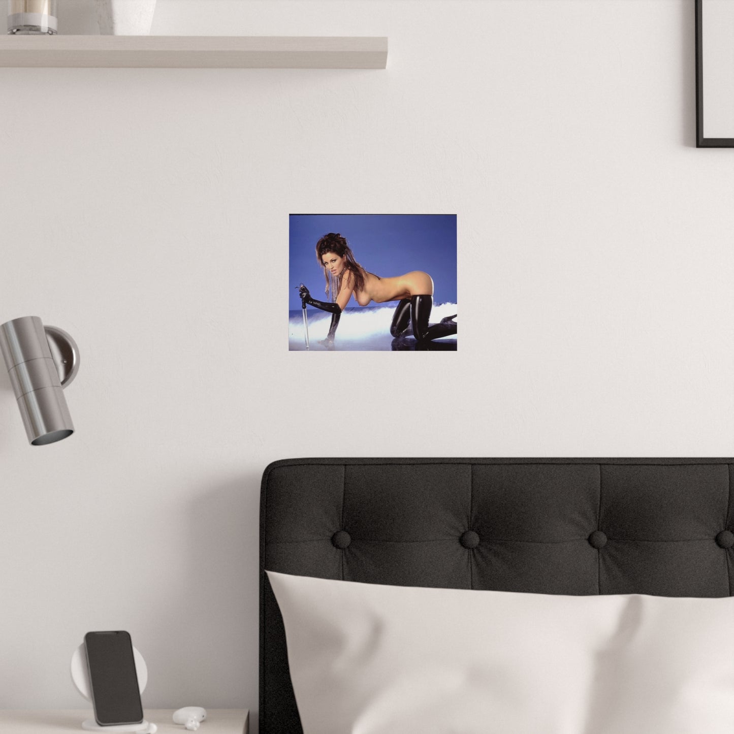 Satin Posters (210gsm) Retro Adult Star Janine Lindenmulder Nude