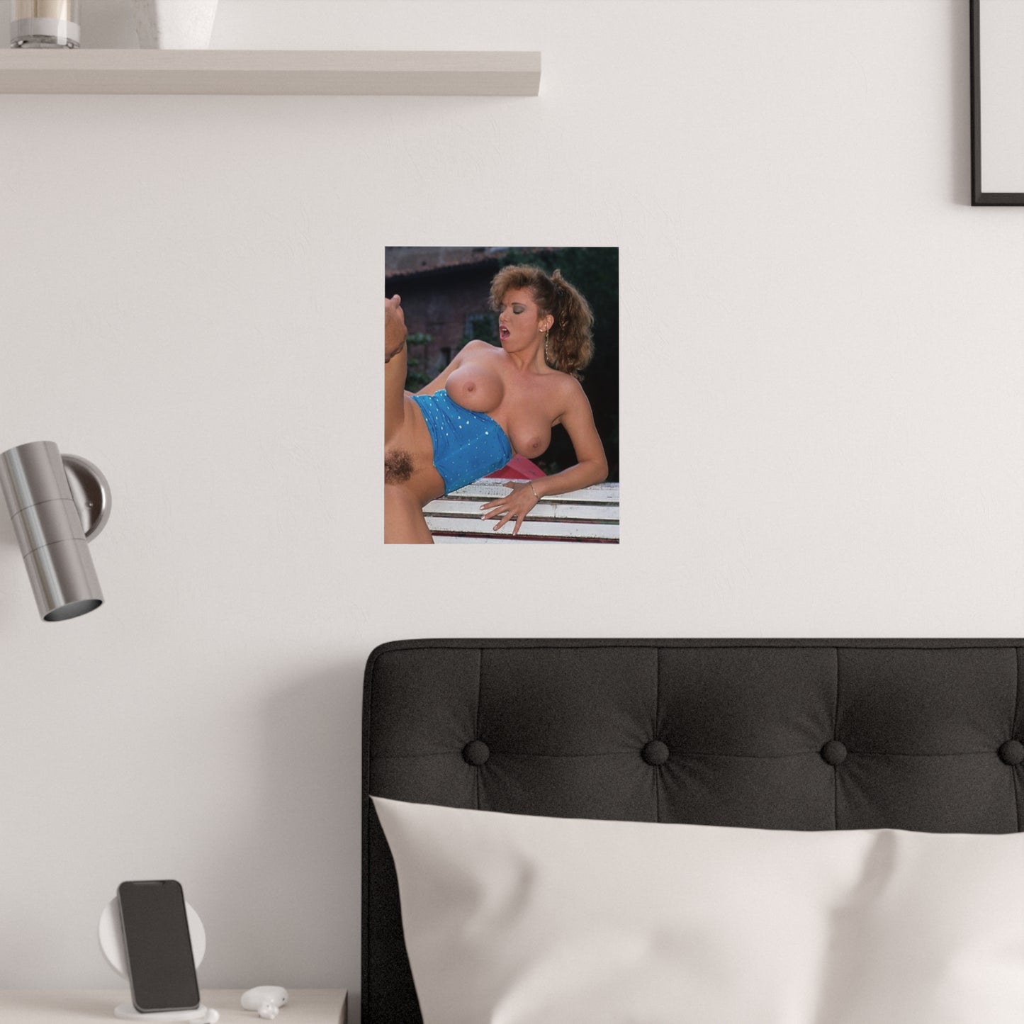 Satin Posters (210gsm) Retro Porn Star Tracey Adams