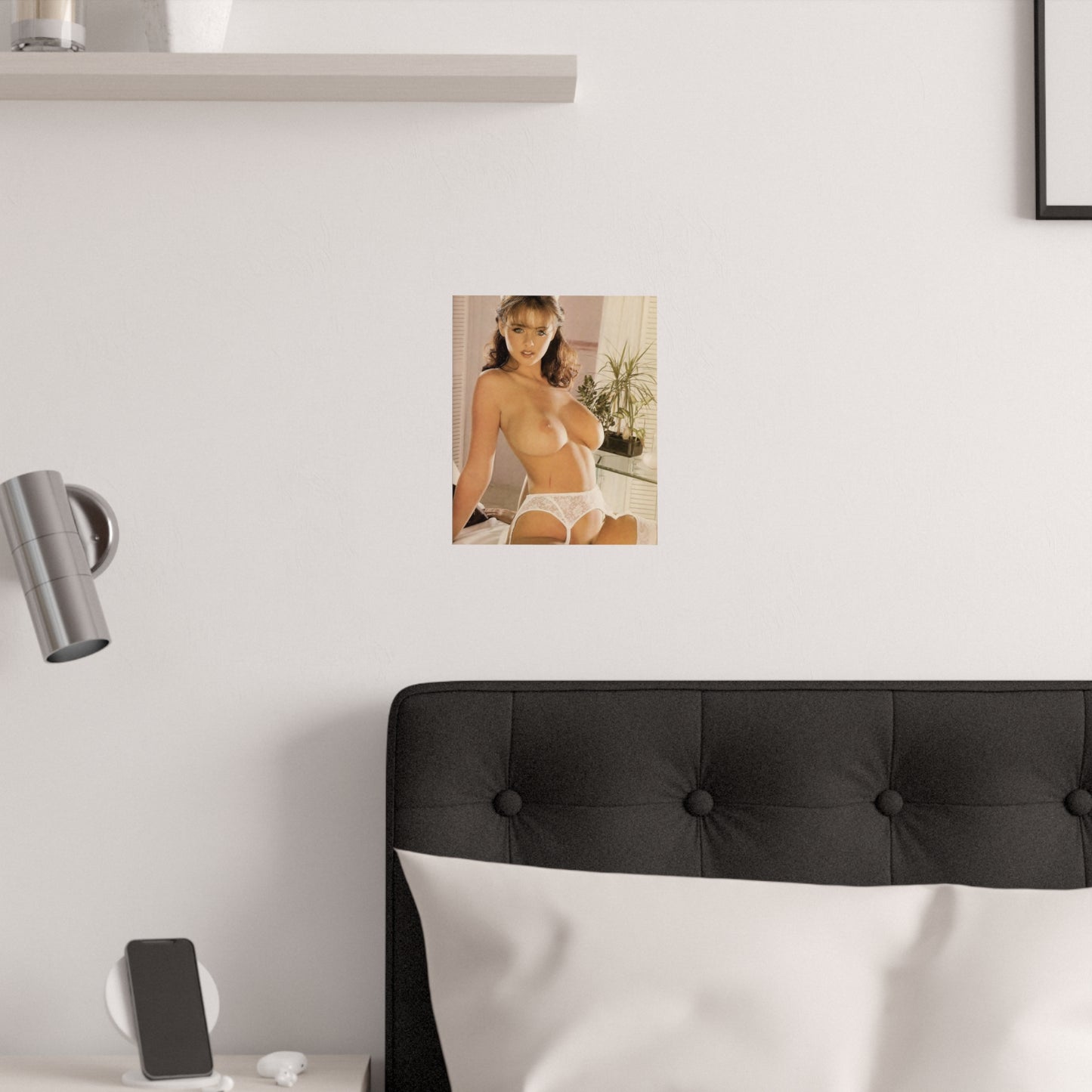 Satin Posters (210gsm) Retro Adult Star Stacey Moran Nude
