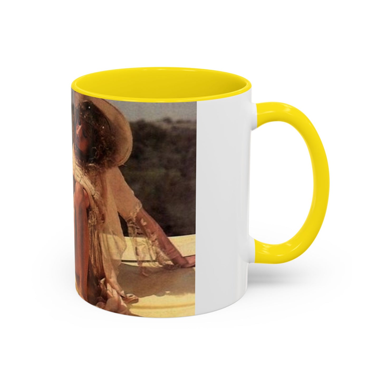 Accent Coffee Mug (11, 15oz) Traci Lords Nude Retro Pornstar Sex