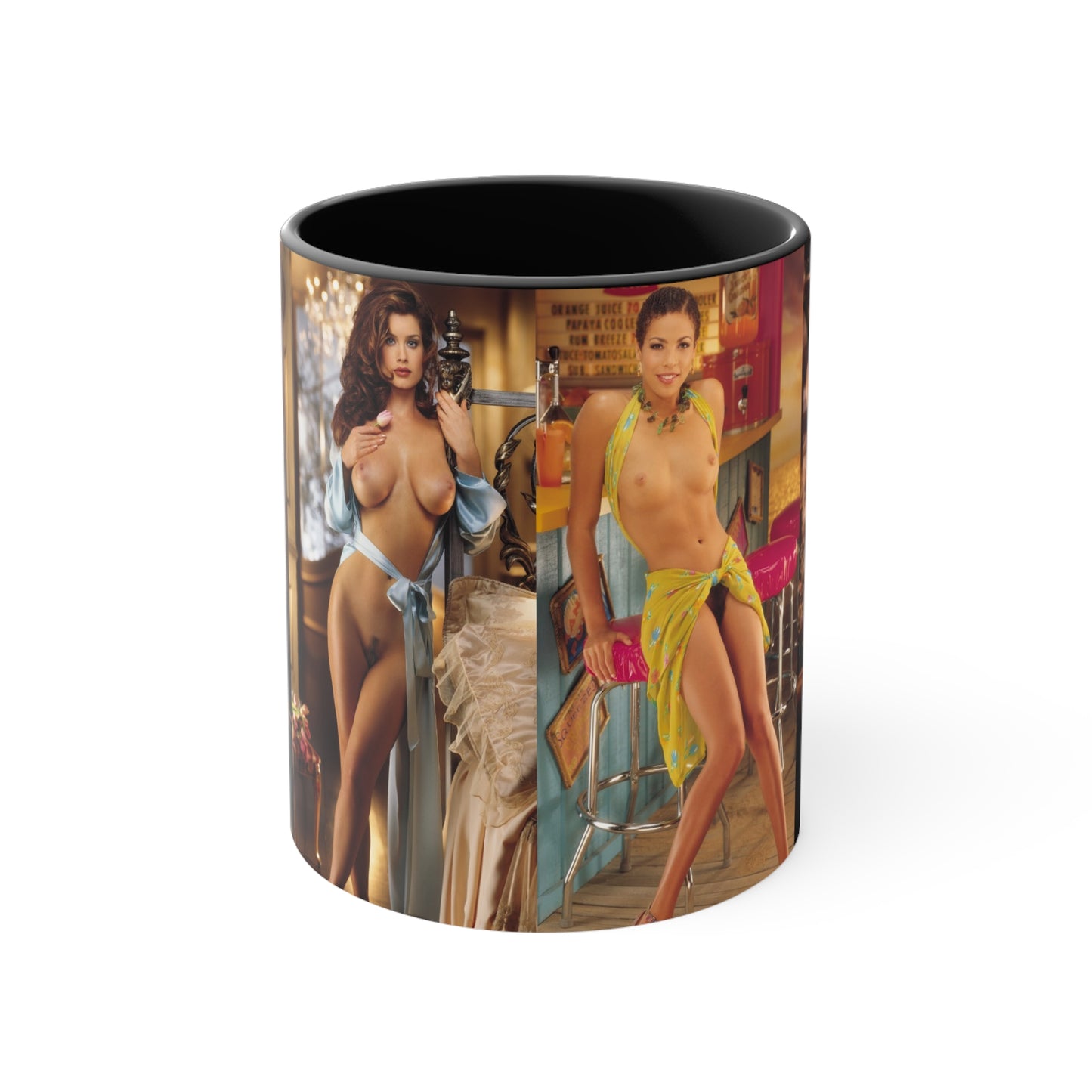 Accent Coffee Mug, 11oz Playboy Playmates 1997 May - August