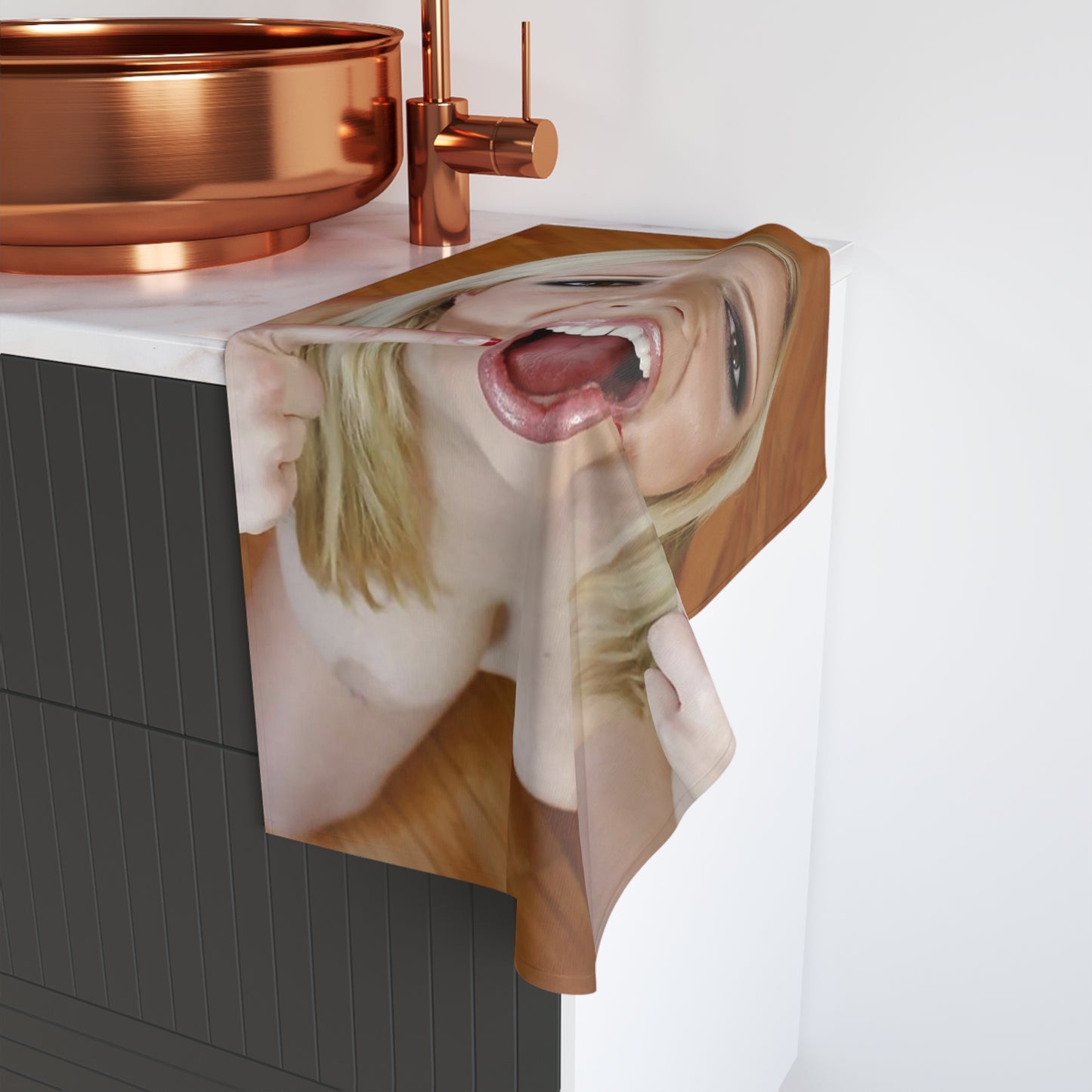 Hand Towel Reusable Cumshot Target POV Facial Mouth