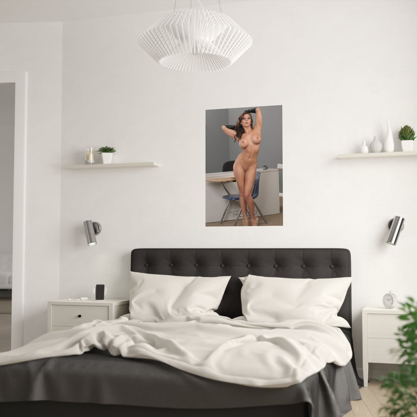 Satin Posters (210gsm) Madison Ivy Nude 2