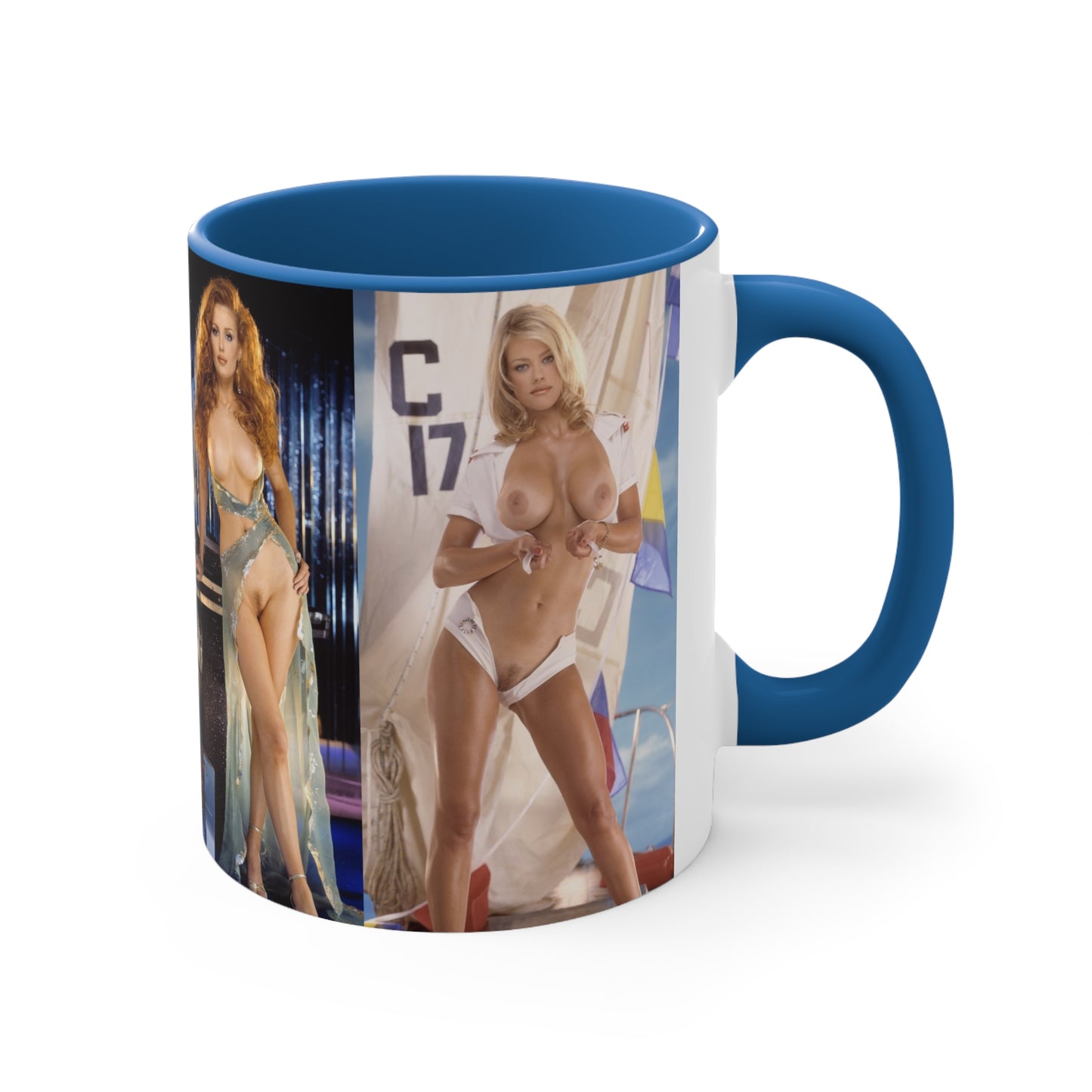 Accent Coffee Mug, 11oz Playboy Playmates 1999 January - April