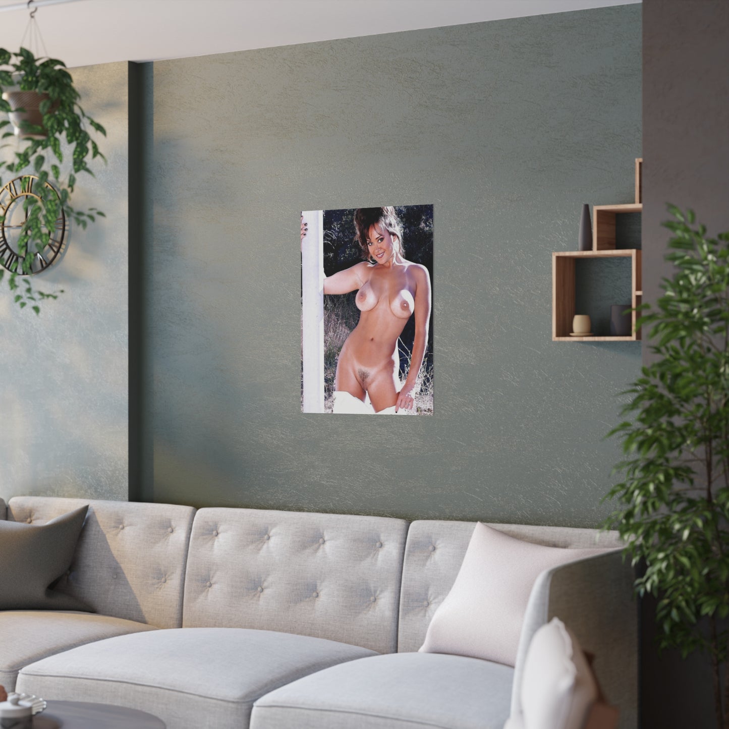 Satin Posters (210gsm) Retro Porn Star Asia Carrera