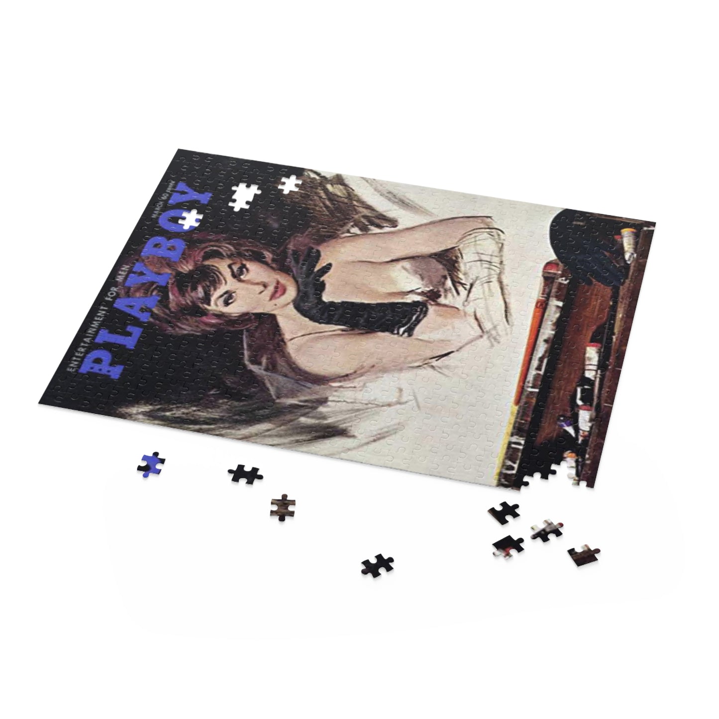 Puzzle (120, 252, 500-Piece) Playboy Cover March 1962