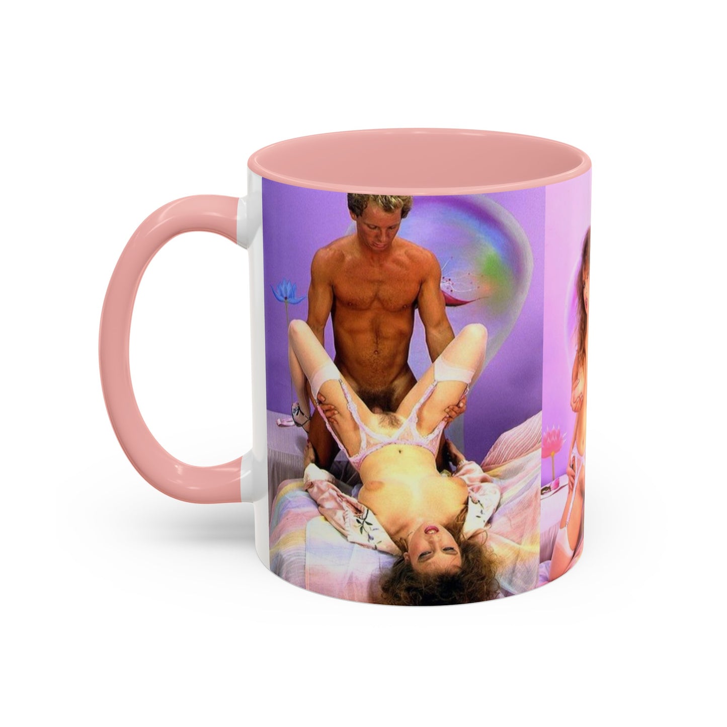 Accent Coffee Mug (11, 15oz) Traci Lords Nude Naked Retro Fuck Sex