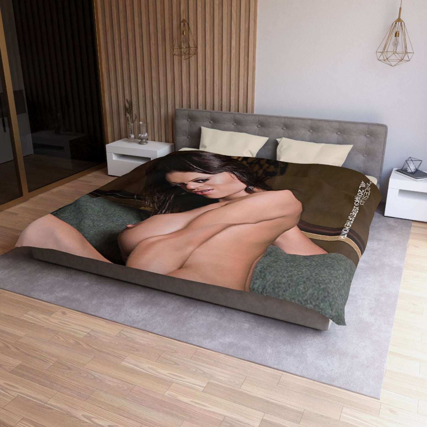 Microfiber Duvet Cover Penthouse Pet April 2011 Franceska Jaimes