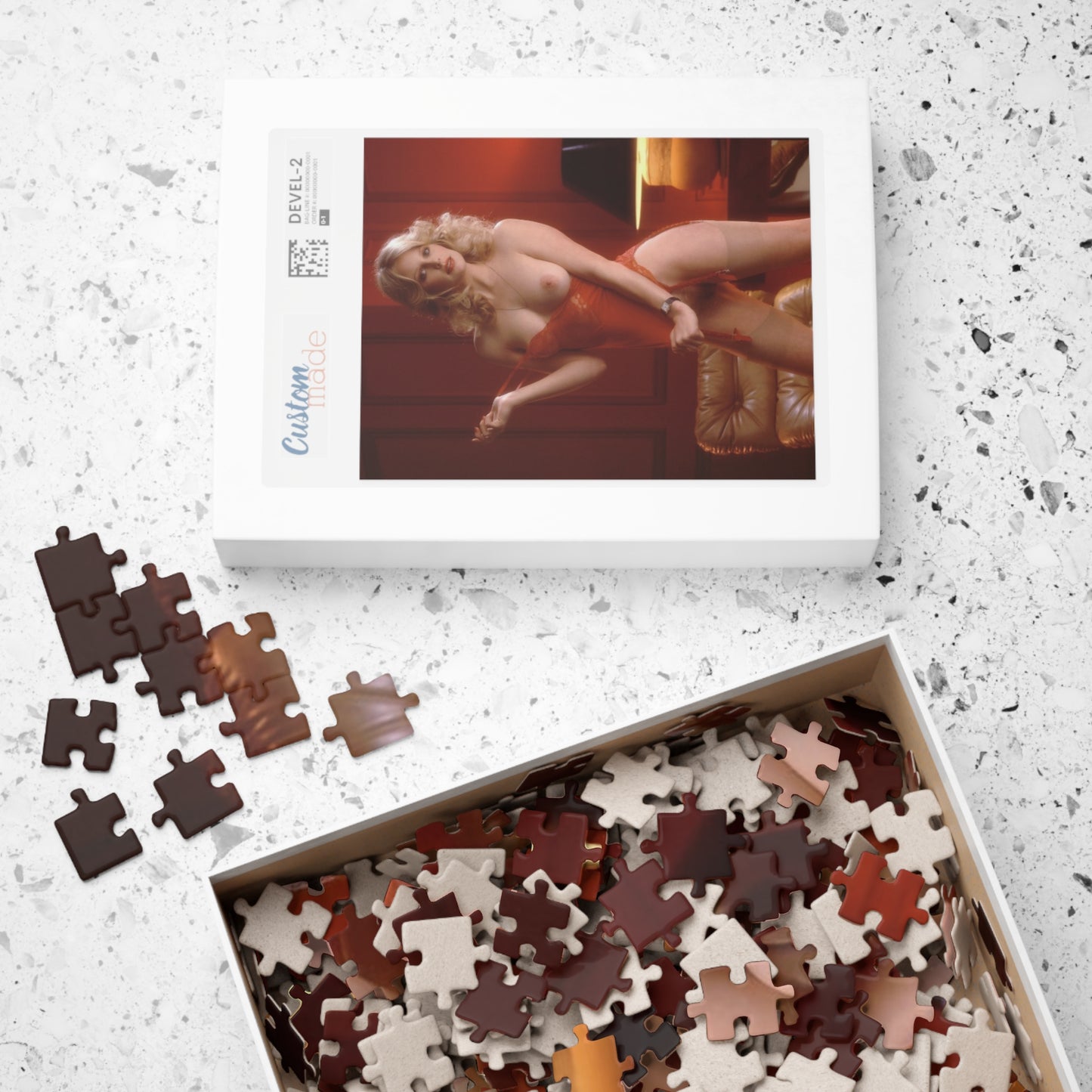 Puzzle (110, 252, 500, 1014-piece) Playboy Playmate May 1980 Martha Thomsen