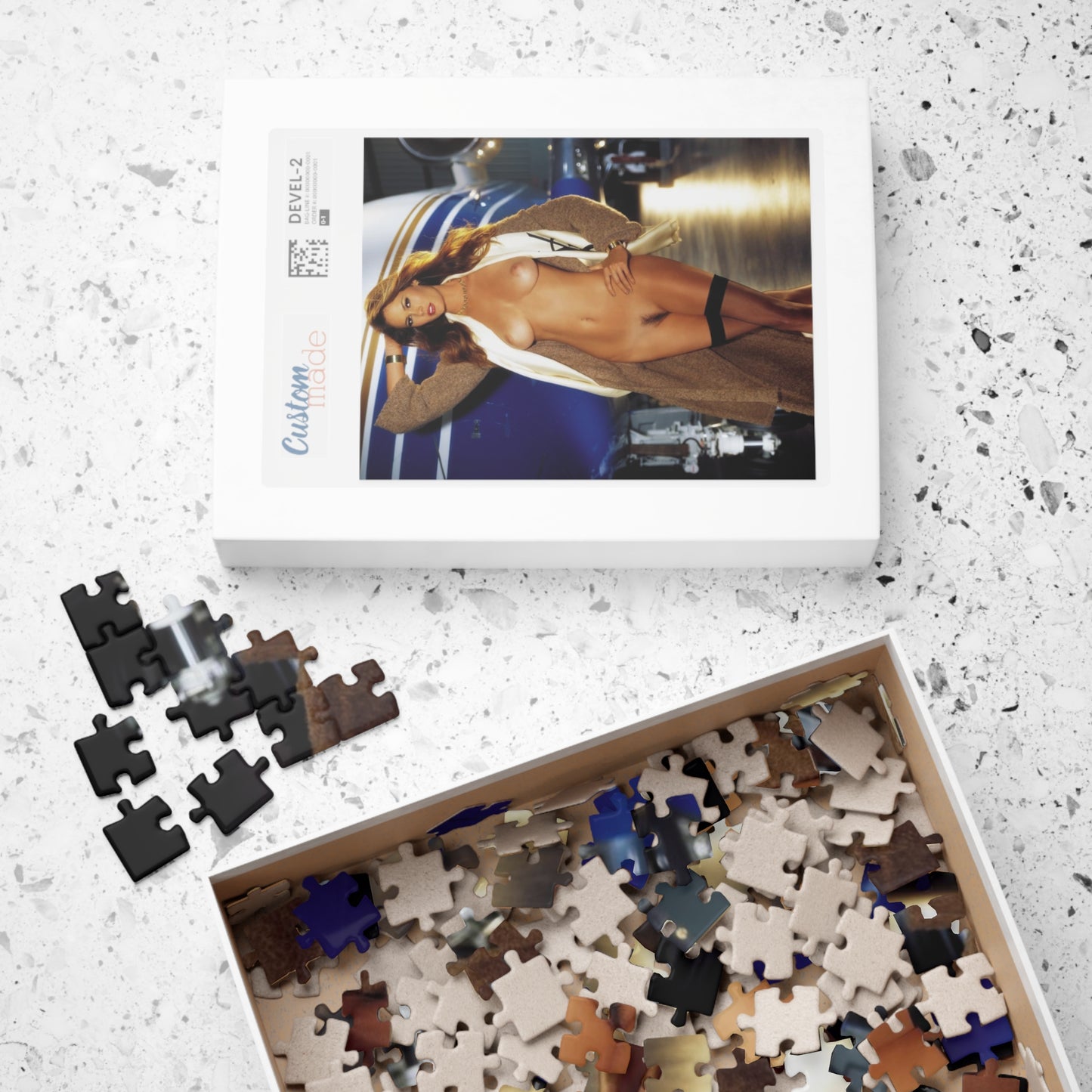 Puzzle (110, 252, 500, 1014-piece) Playboy Playmate December 2000 Cara Michelle