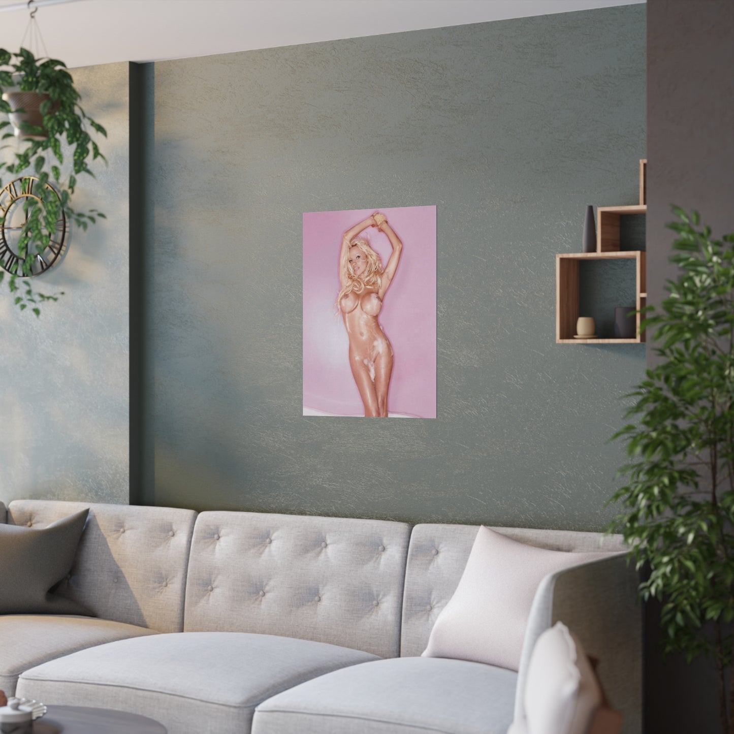 Satin Posters (210gsm) Pamela Nude