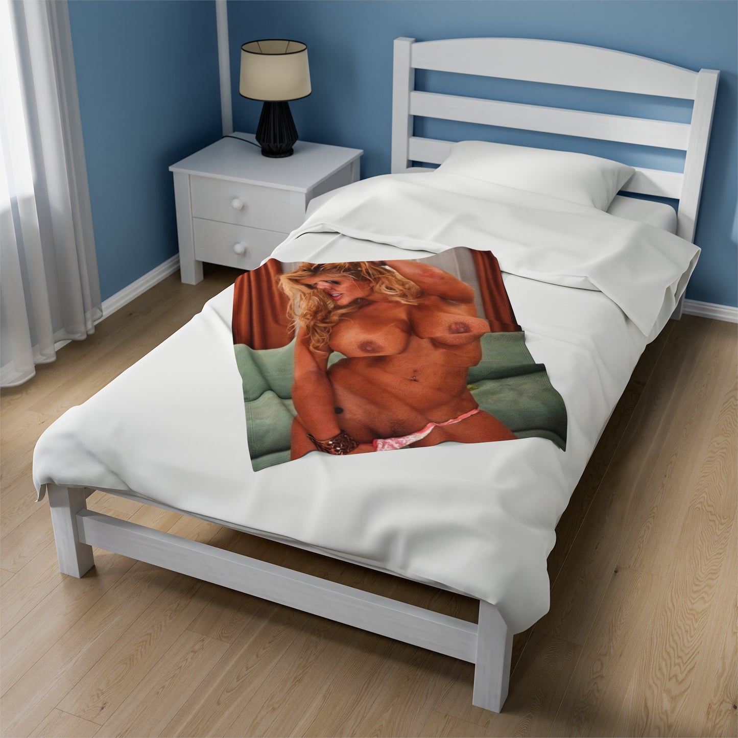 Velveteen Plush Blanket Pornstar Shyla Stylez Nude