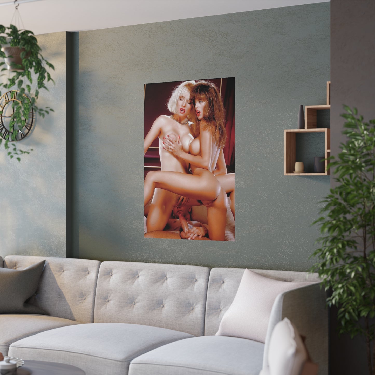 Satin Posters (210gsm) Racquel Darrian Nude