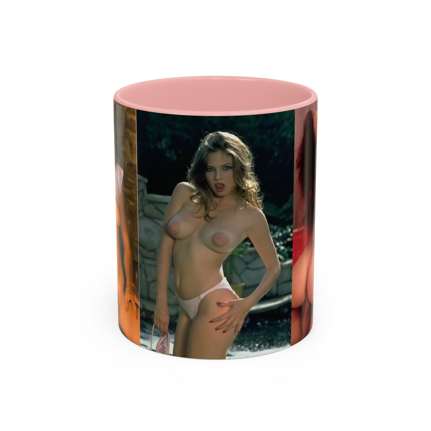 Accent Coffee Mug (11, 15oz) Traci Lords Nude Naked Retro Fuck Sex