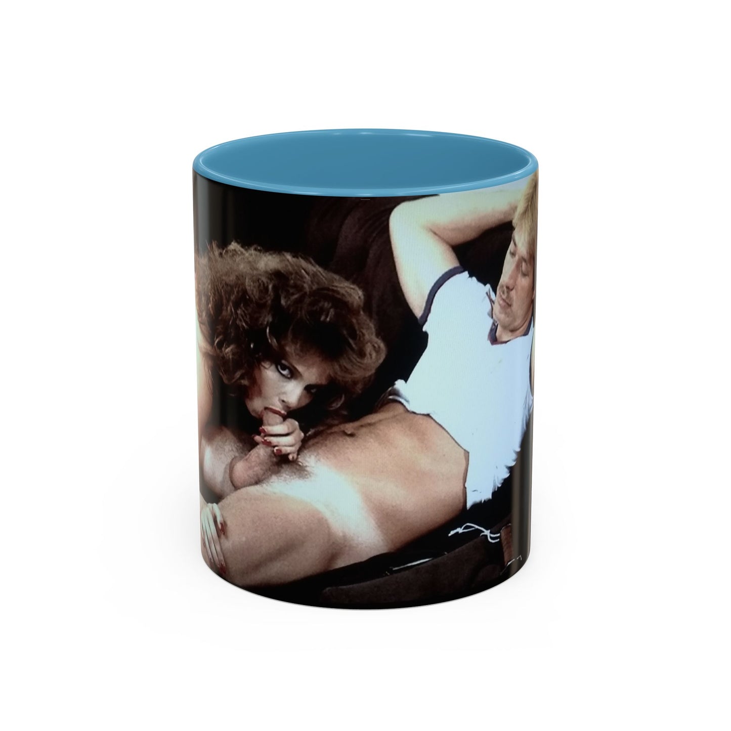 Accent Coffee Mug (11, 15oz) Traci Lords Retro Porn Star Nude Naked