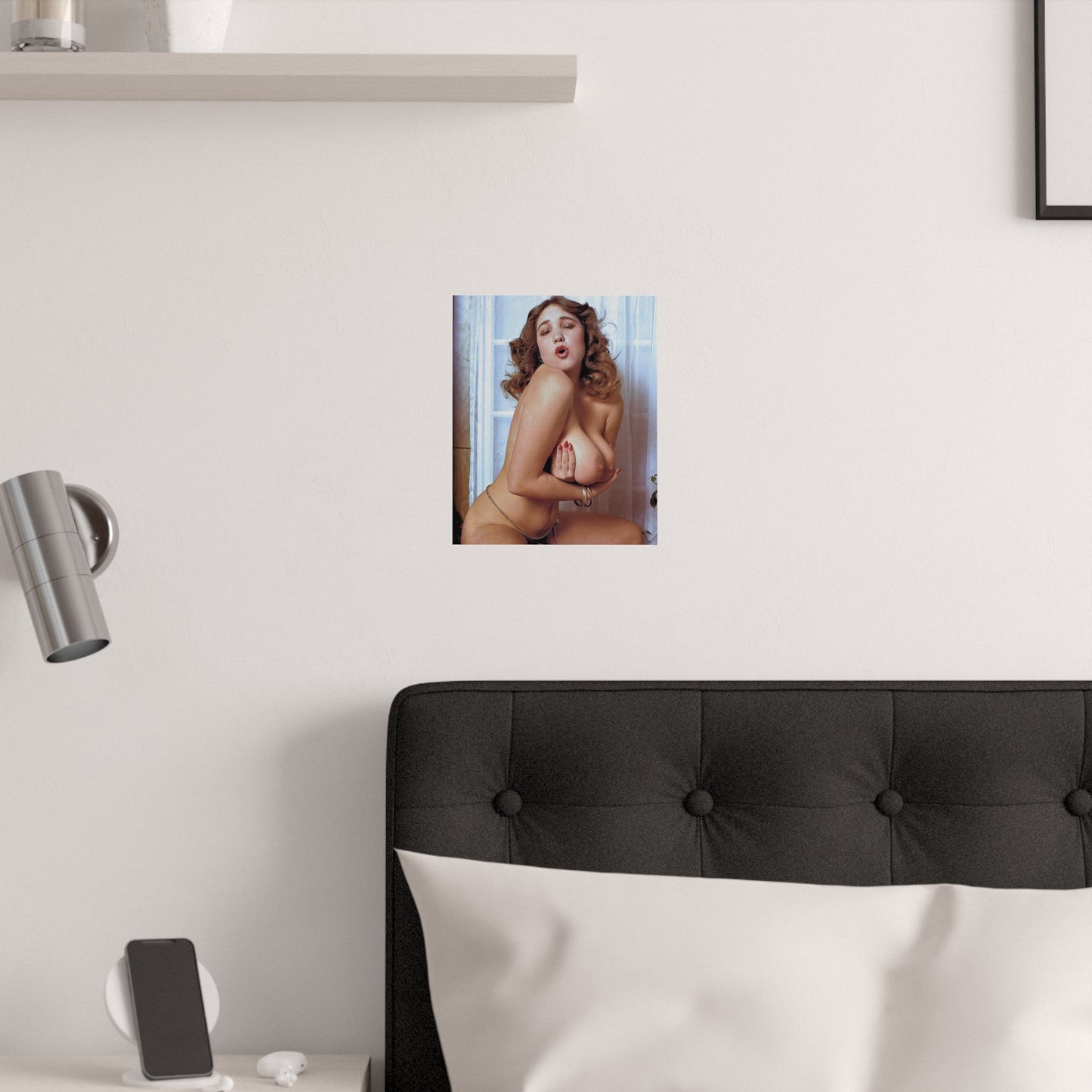 Satin Posters (210gsm) Retro Adult Star Little Oral Annie Nude