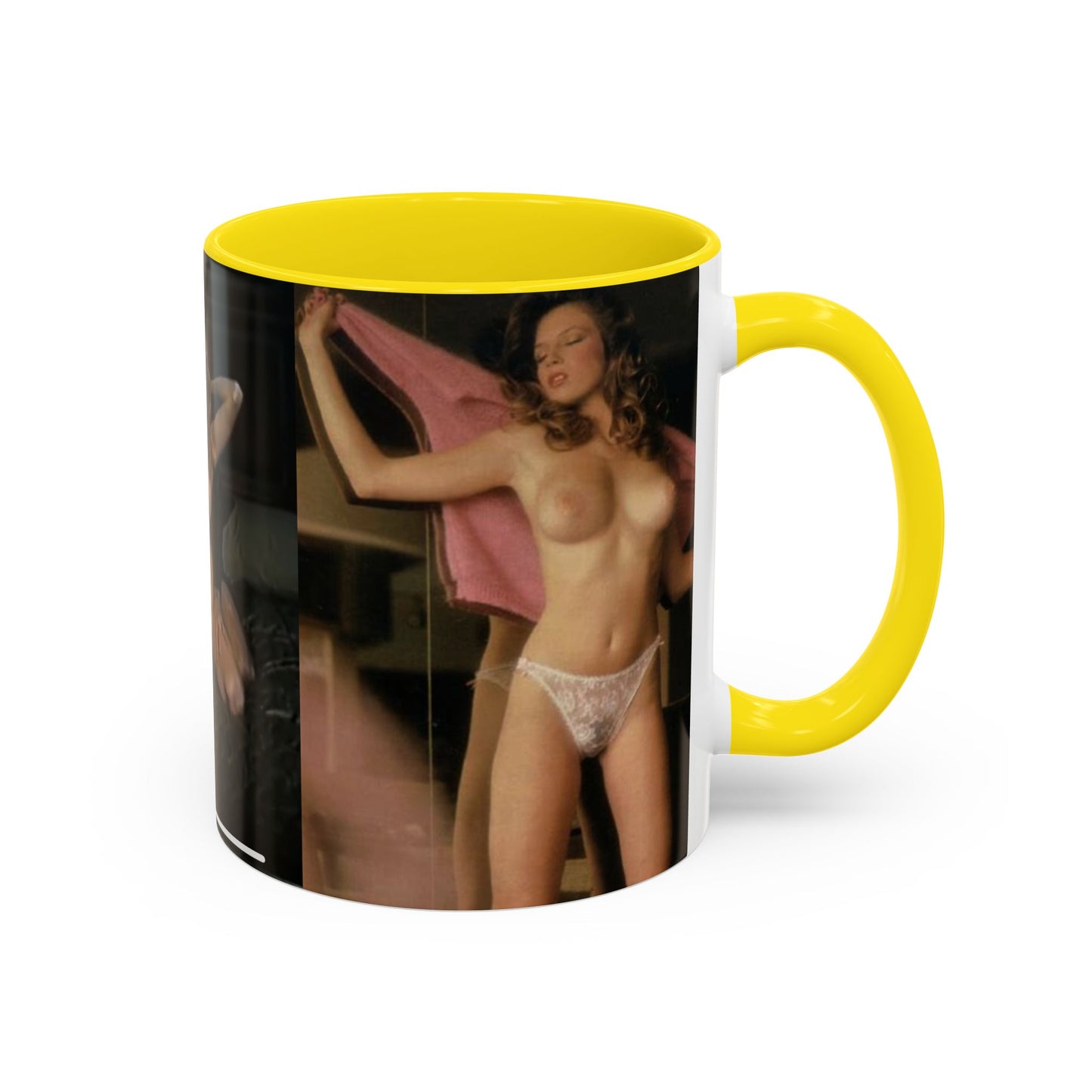 Accent Coffee Mug (11, 15oz) Traci Lords Nude