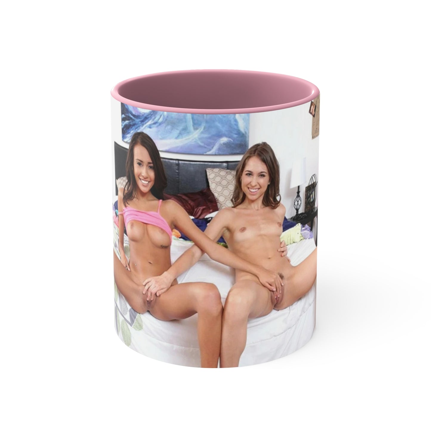 Accent Coffee Mug, 11oz Janice Griffith & Riley Reid Nude