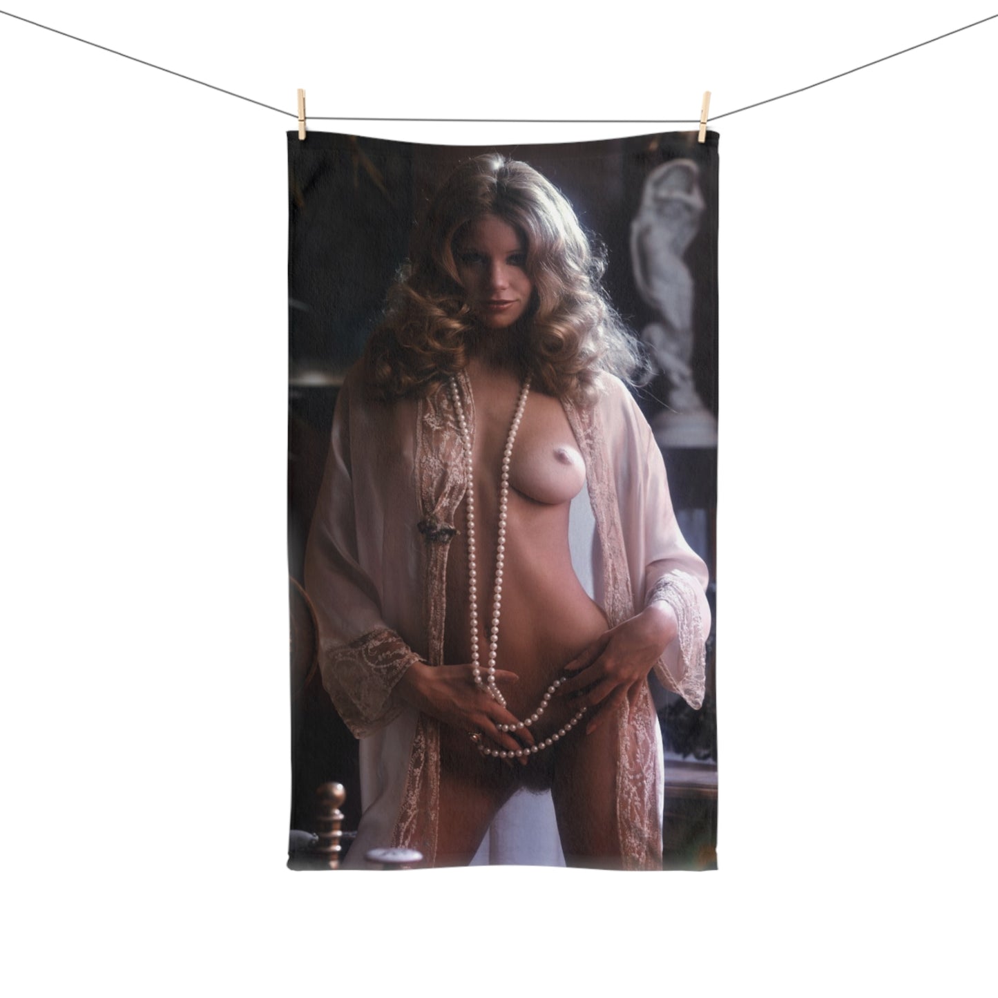 Hand Towel Playboy Playmate October 1975 Jill De Vries