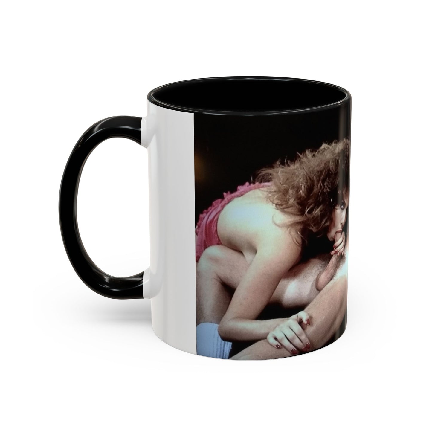 Accent Coffee Mug (11, 15oz) Traci Lords Retro Porn Star Nude Naked