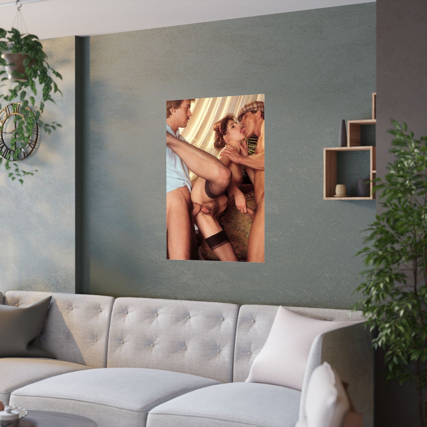 Satin Posters (210gsm) Retro Porn Scene