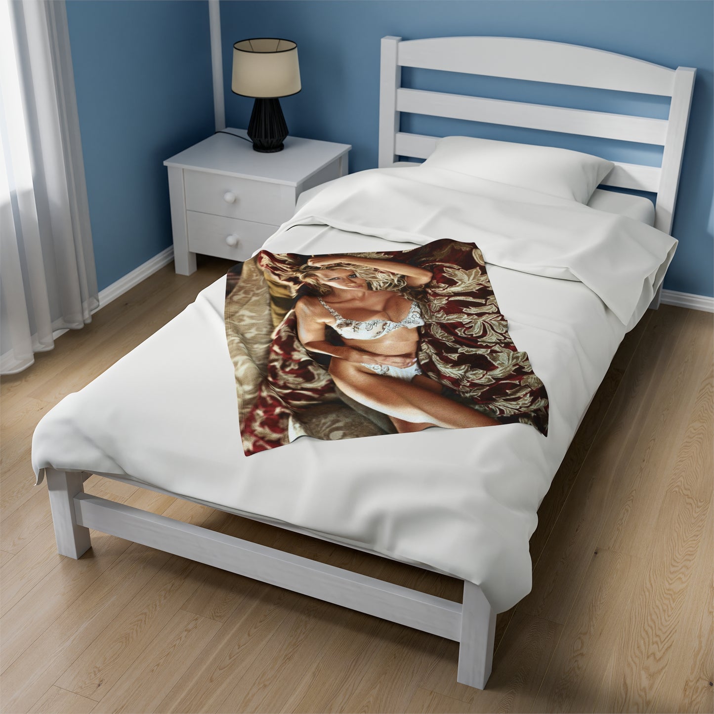 Velveteen Plush Blanket Jenna Jameson