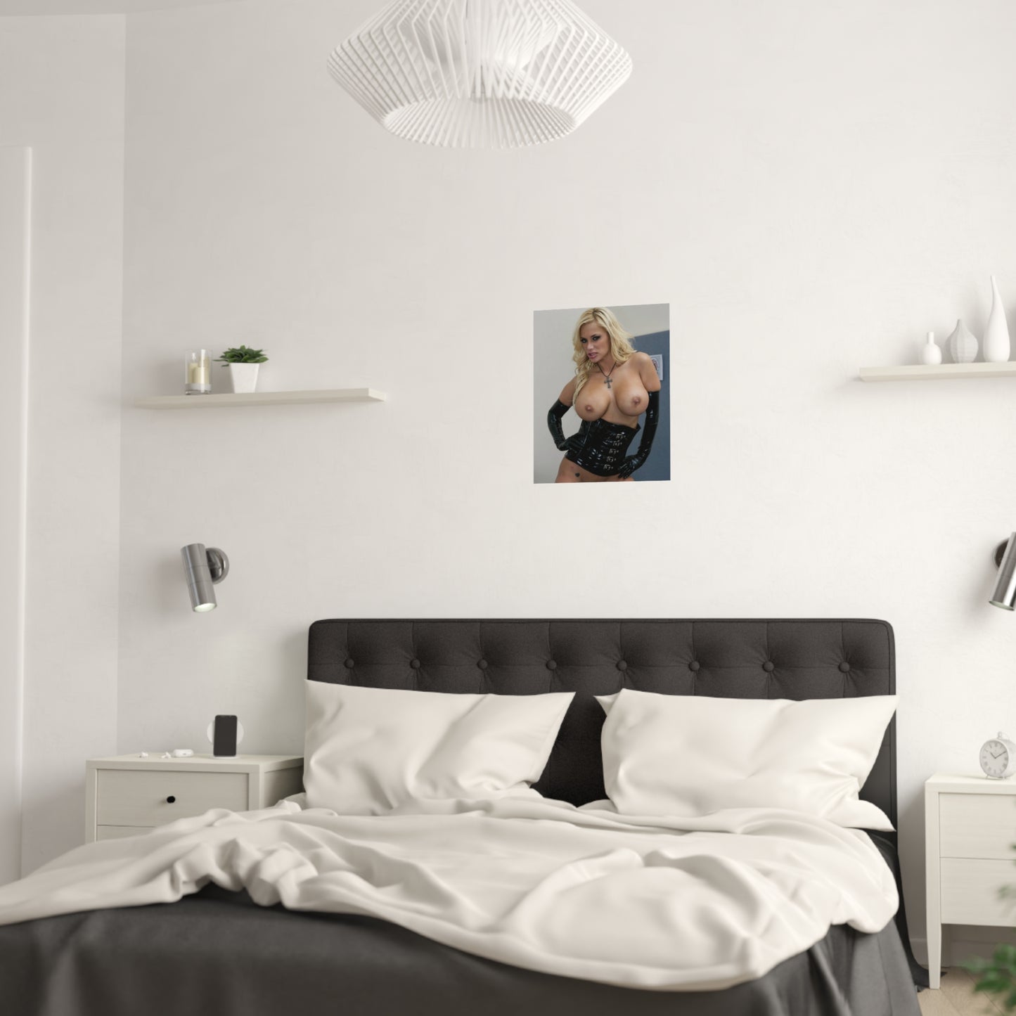 Satin Posters (210gsm) Pornstar Shyla Stylez Nude