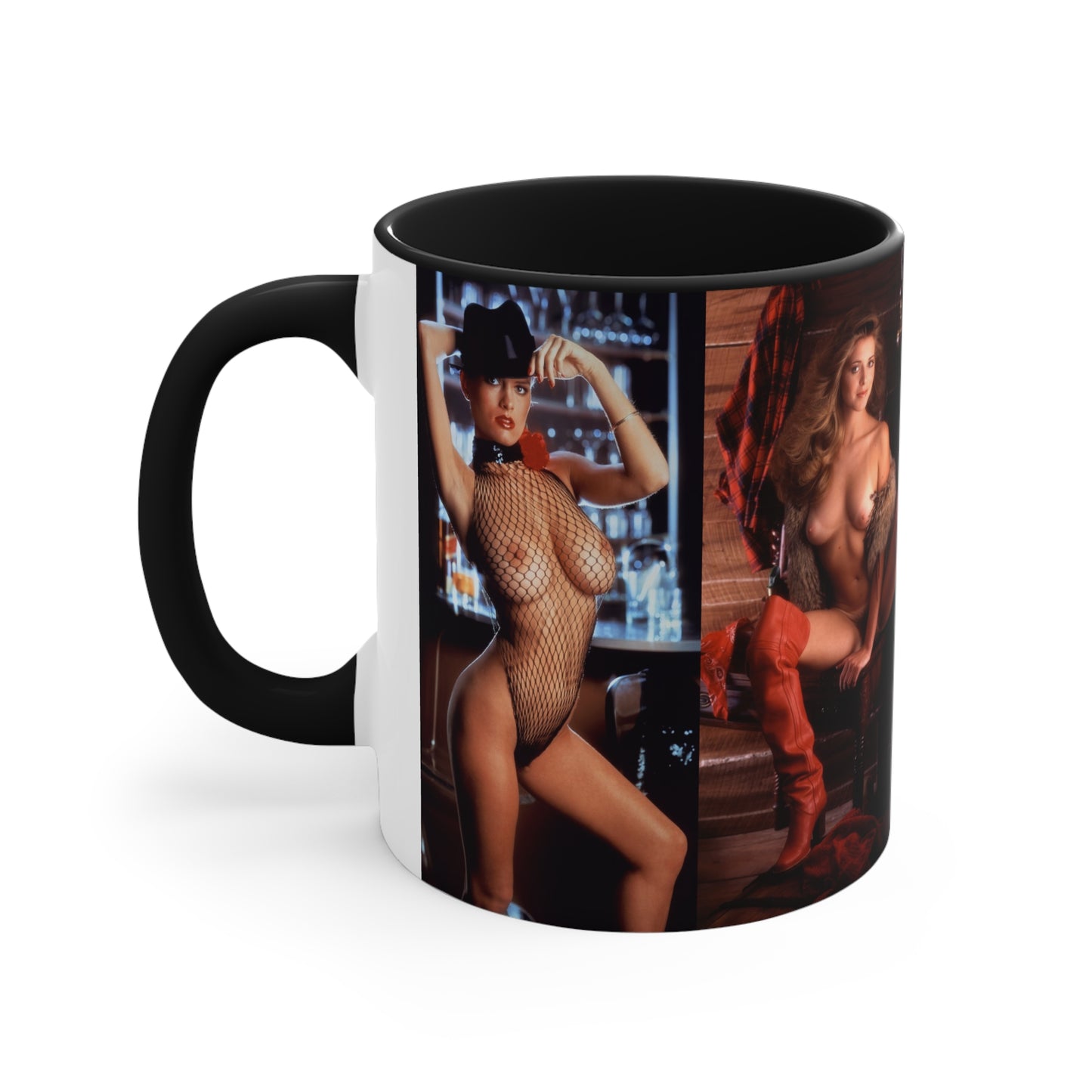 Accent Coffee Mug, 11oz Playboy Playmates 1980 January - April