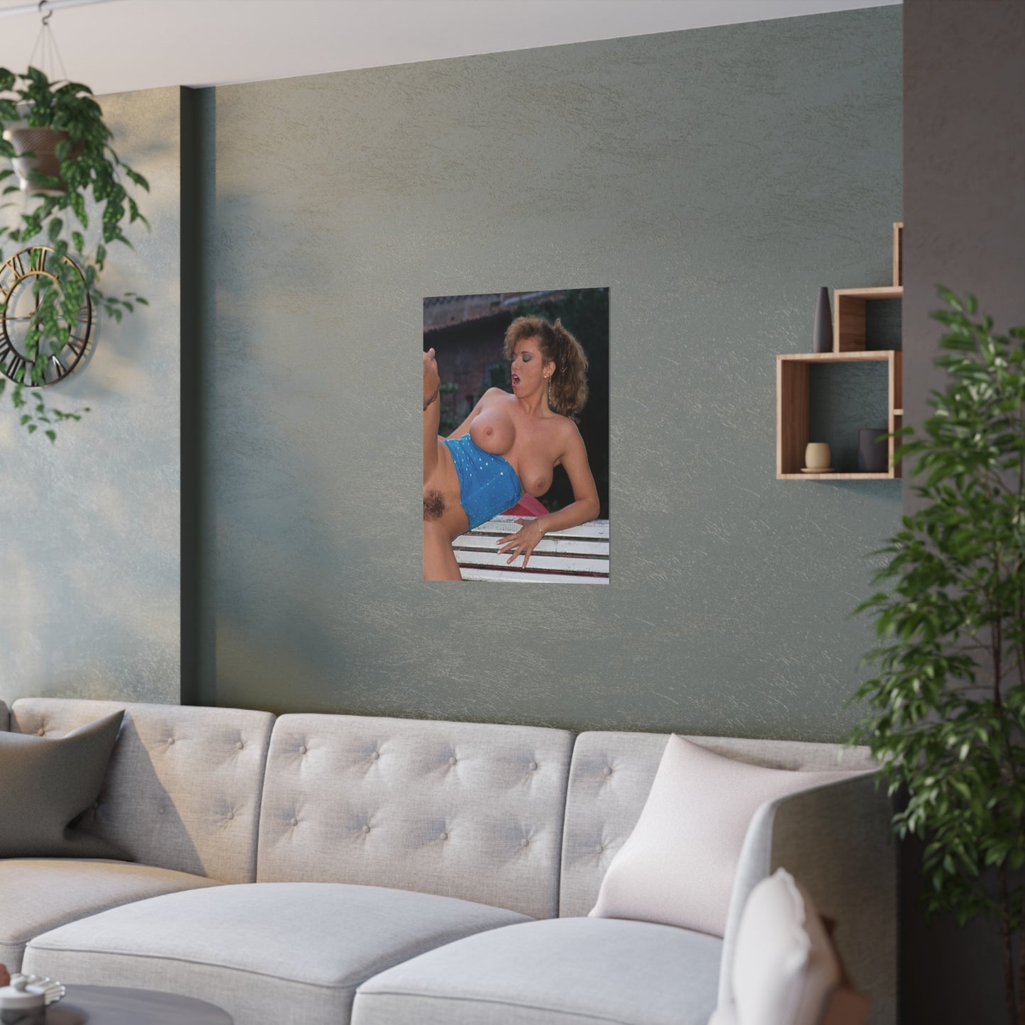 Satin Posters (210gsm) Retro Porn Star Tracey Adams