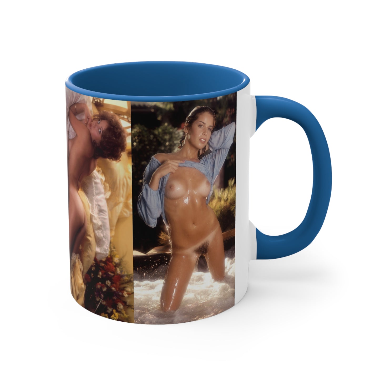 Accent Coffee Mug, 11oz Playboy Playmates 1977 January - April