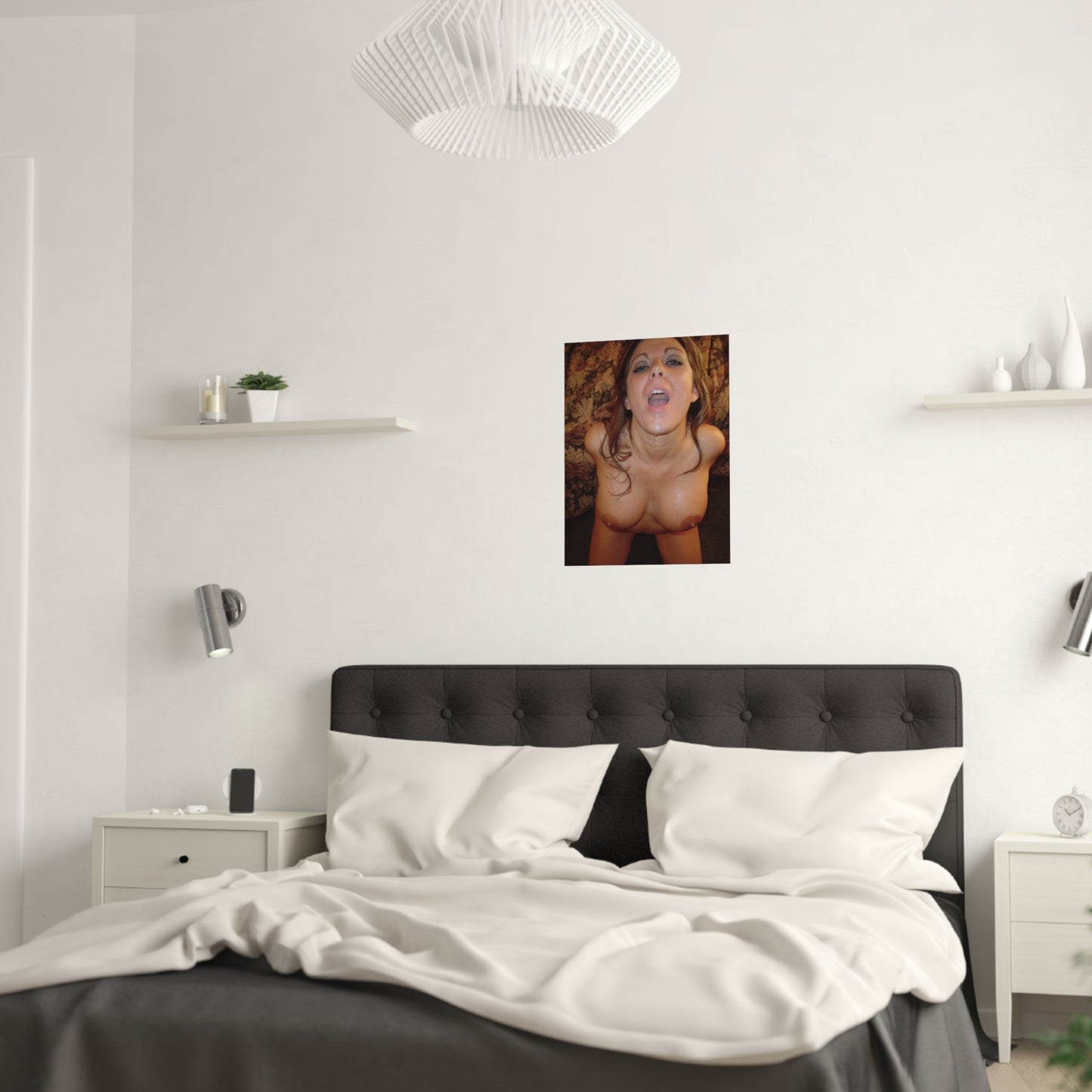 Satin Posters (210gsm) Target Practice Nude